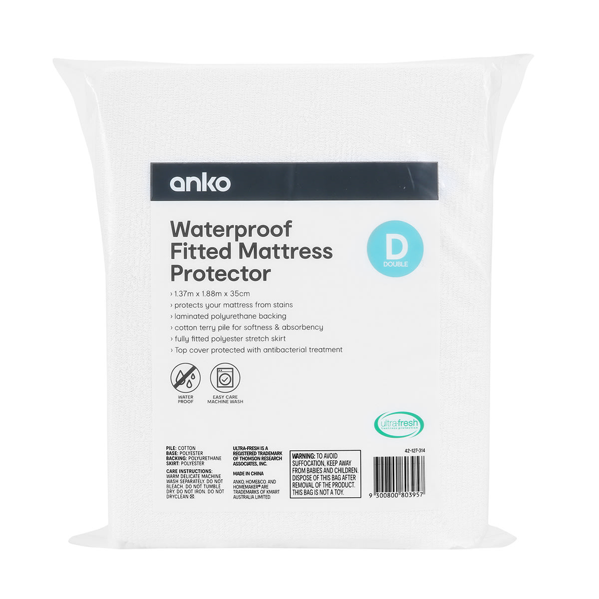 kmart plastic mattress protector