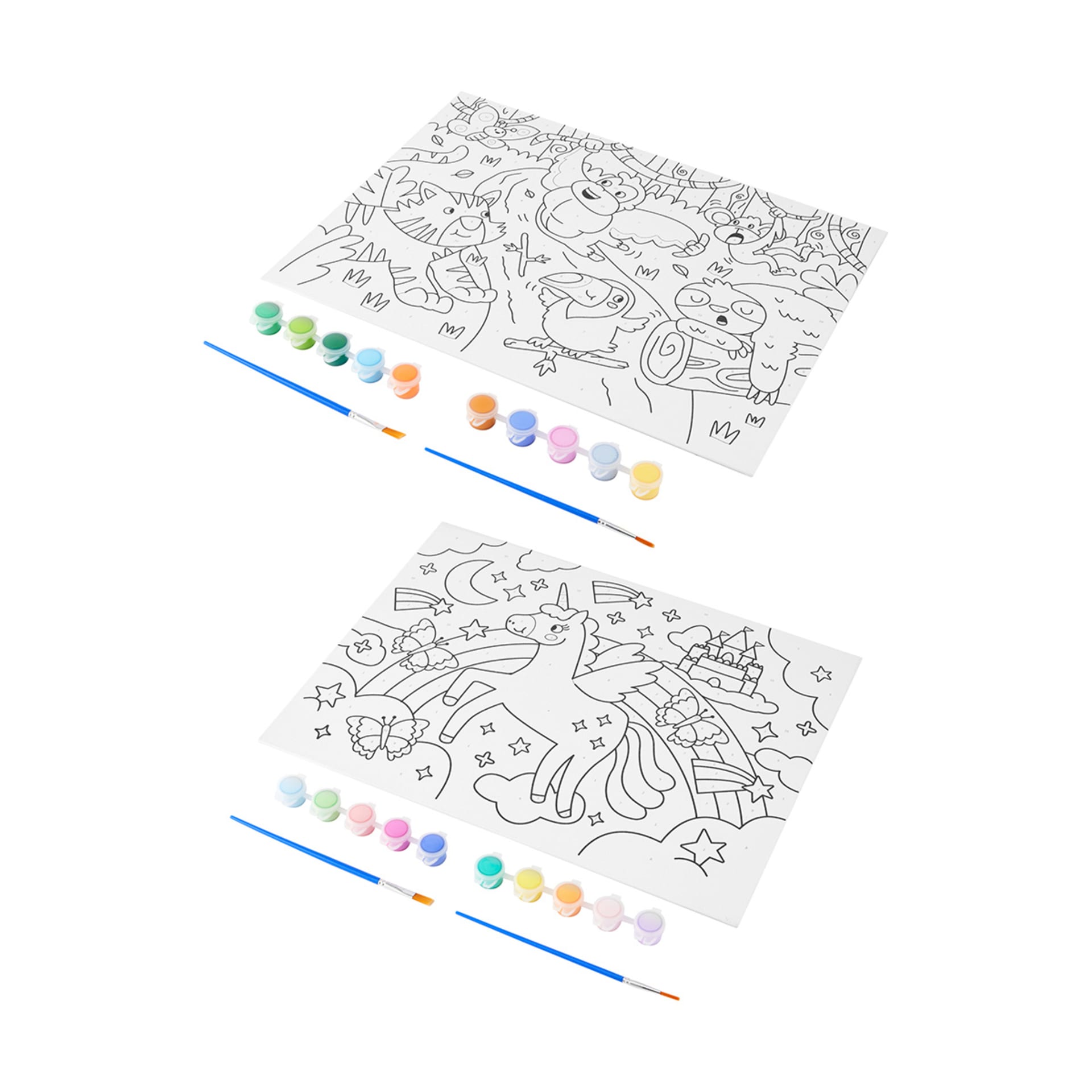 Paint by Numbers Canvas Assorted Kmart