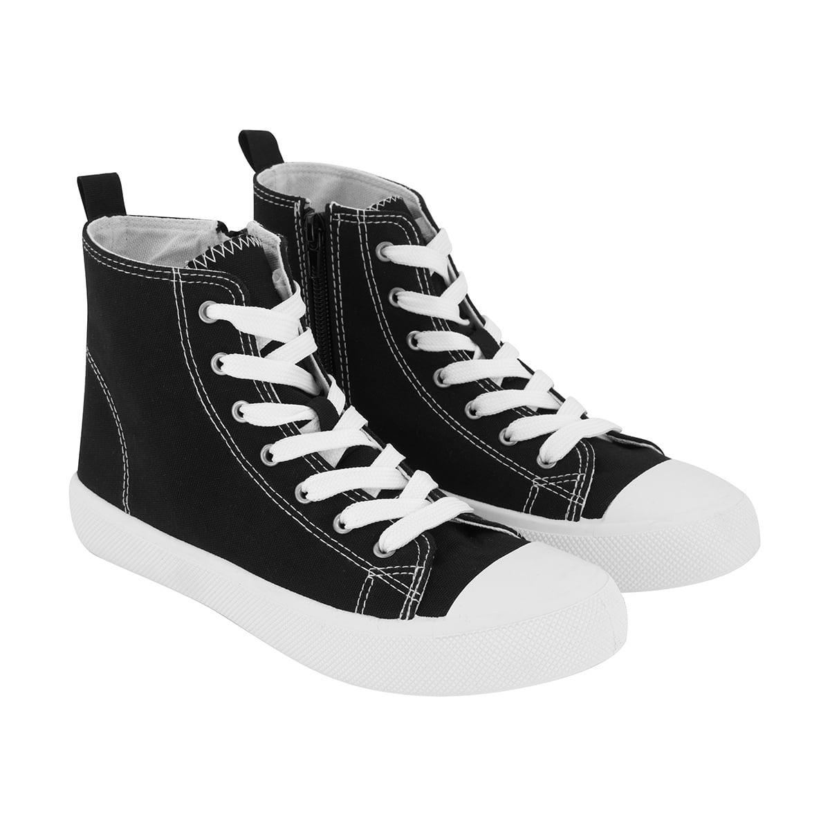 Canvas High Top Sneakers Kmart