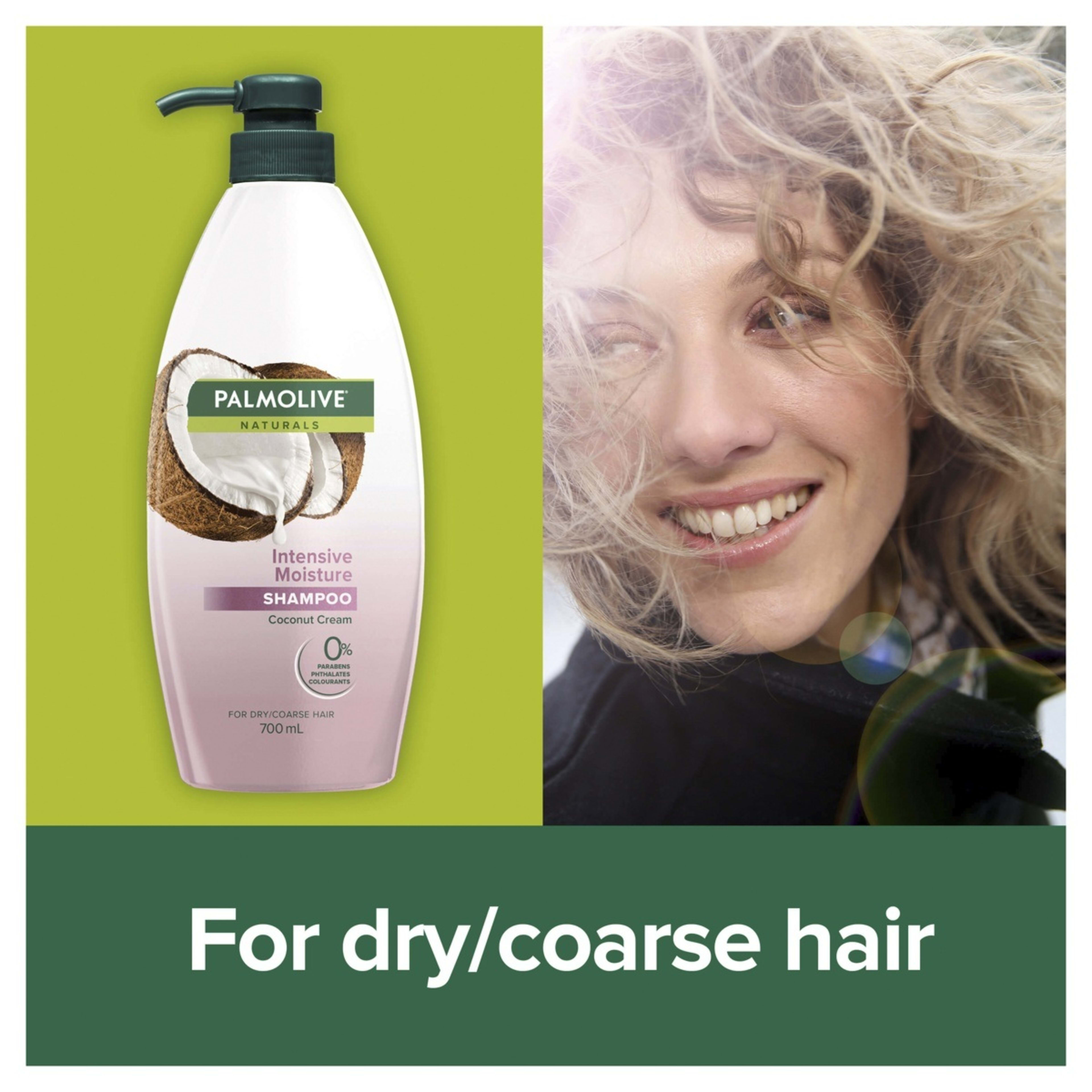 3 Palmolive Naturals Intensive Moisture Shampoo 700ml - Coconut Cream, 3 of 7