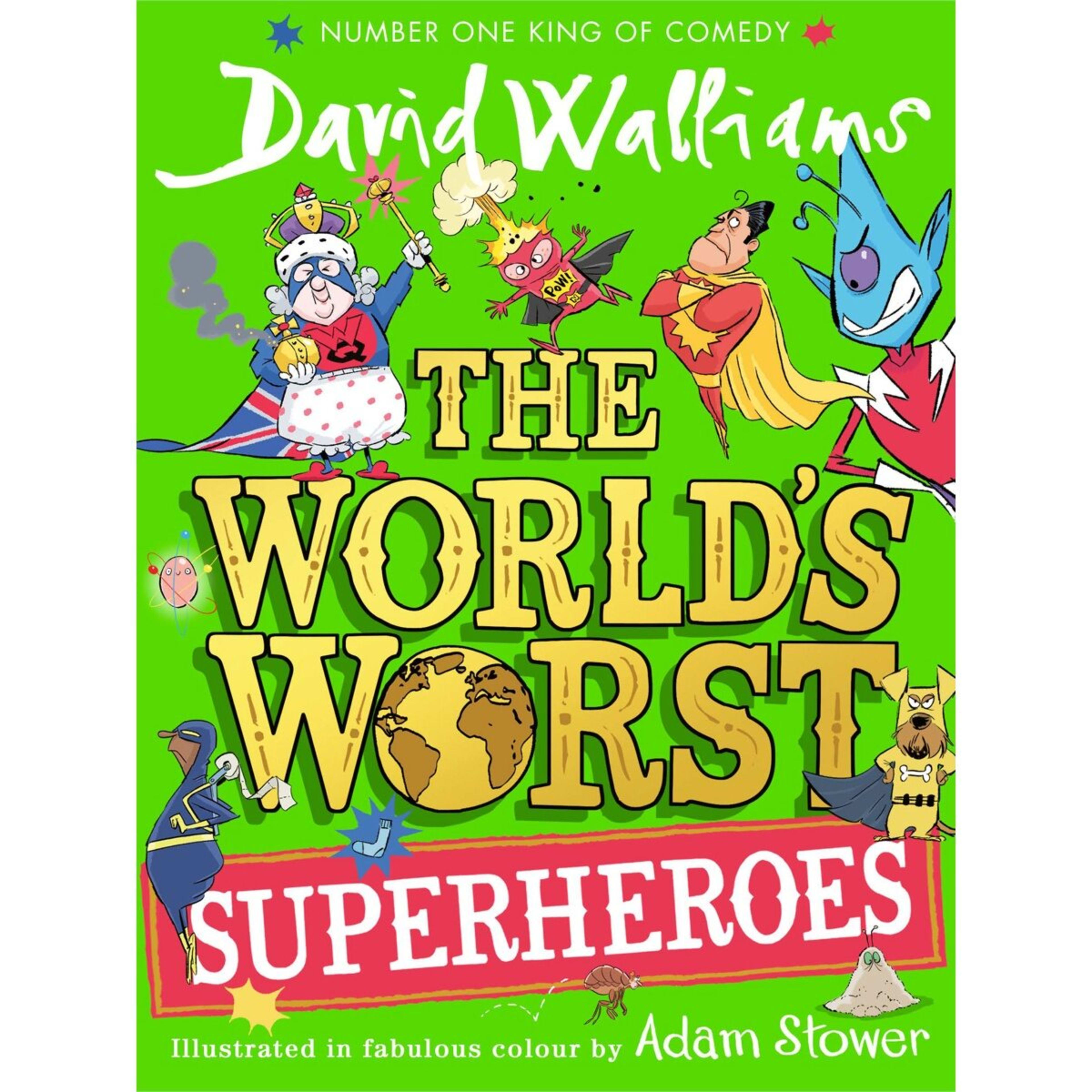 1 The World's Worst Superheroes by David Walliams - Book, 1 of 1