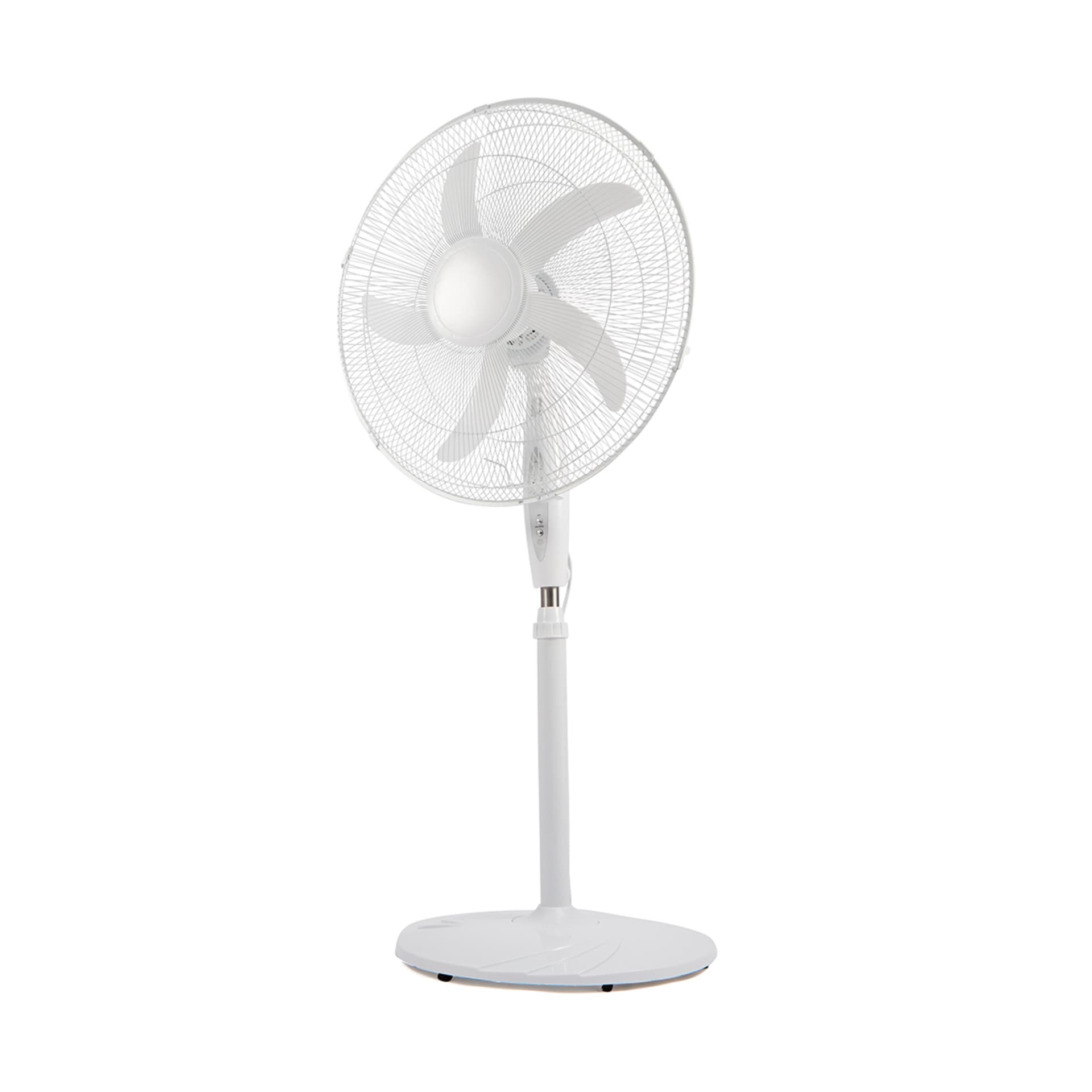 50cm White Pedestal Fan Kmart