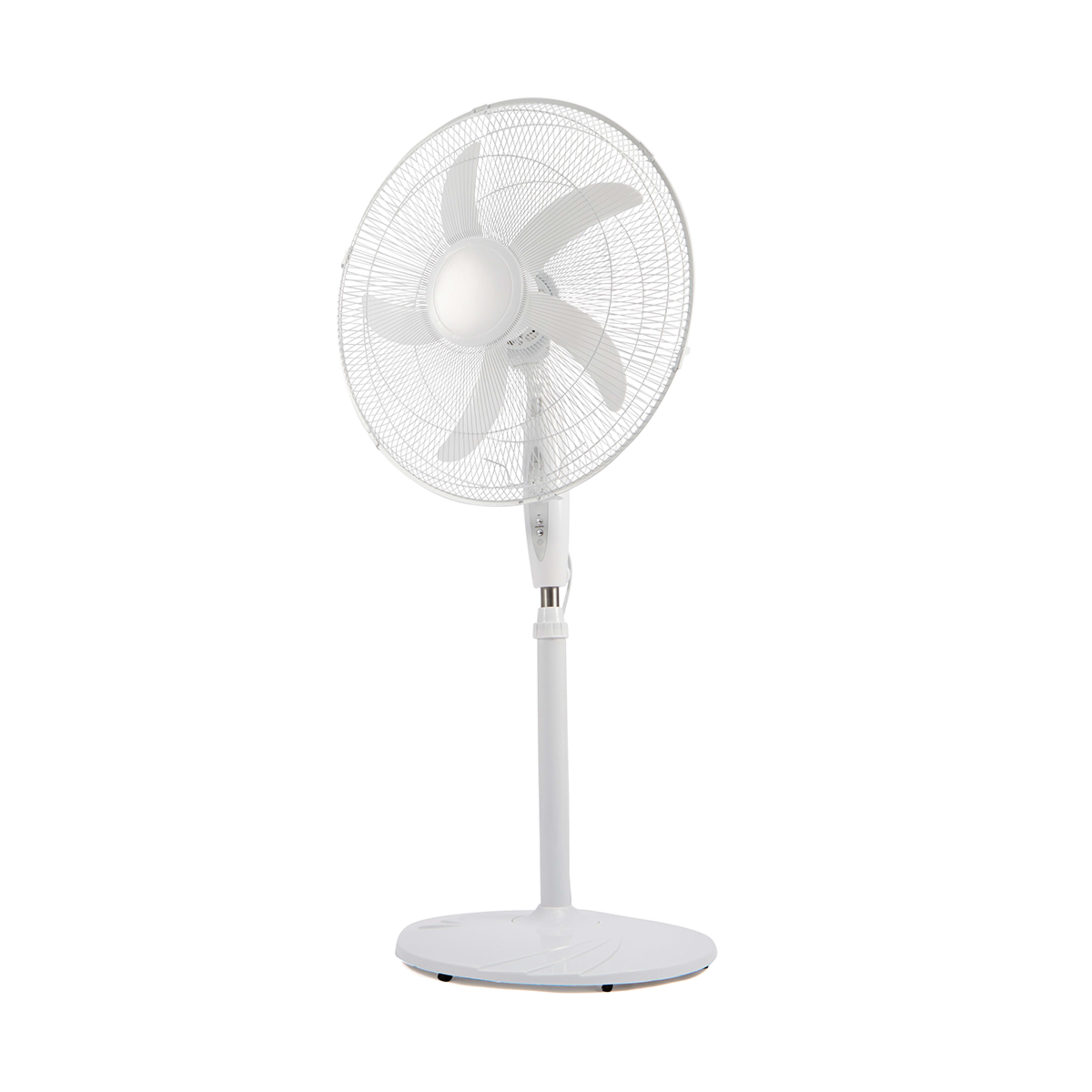 50cm White Pedestal Fan Kmart