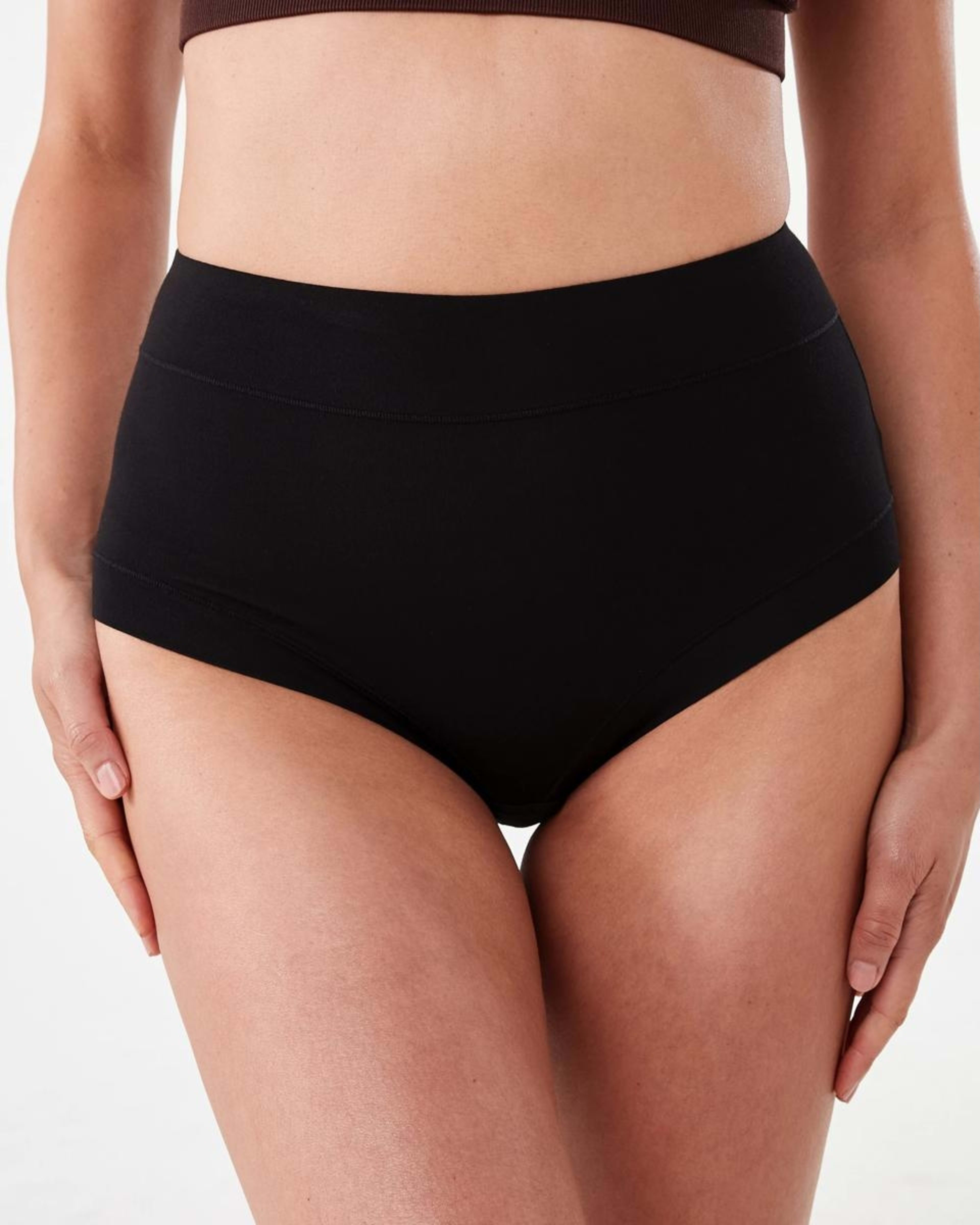 2 3 Pack Bamboo Full Briefs BLACK, 2 of 6