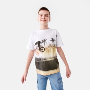 Short Sleeve All Over Print T-shirt