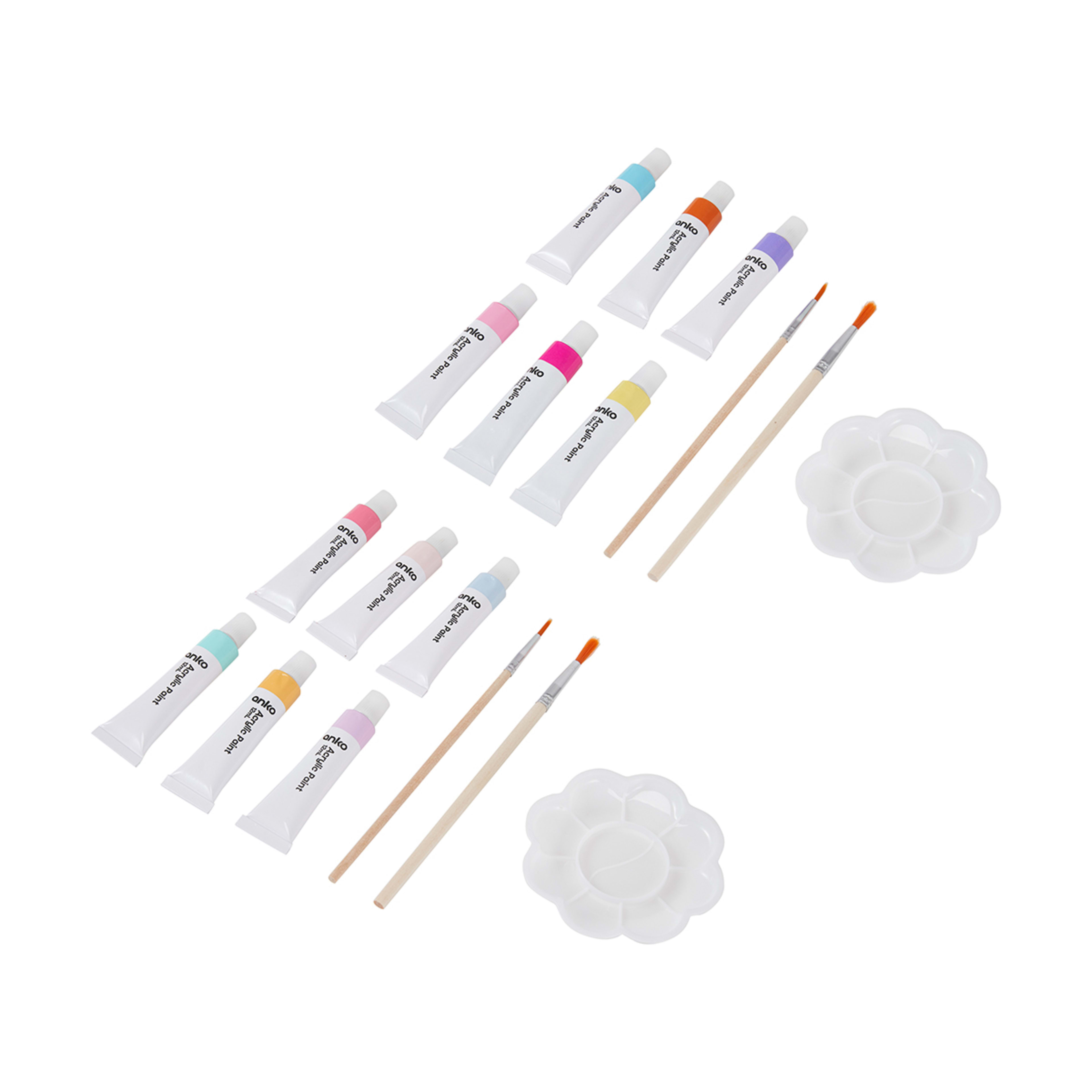 Hexagon Canvas Art Kit Assorted Kmart