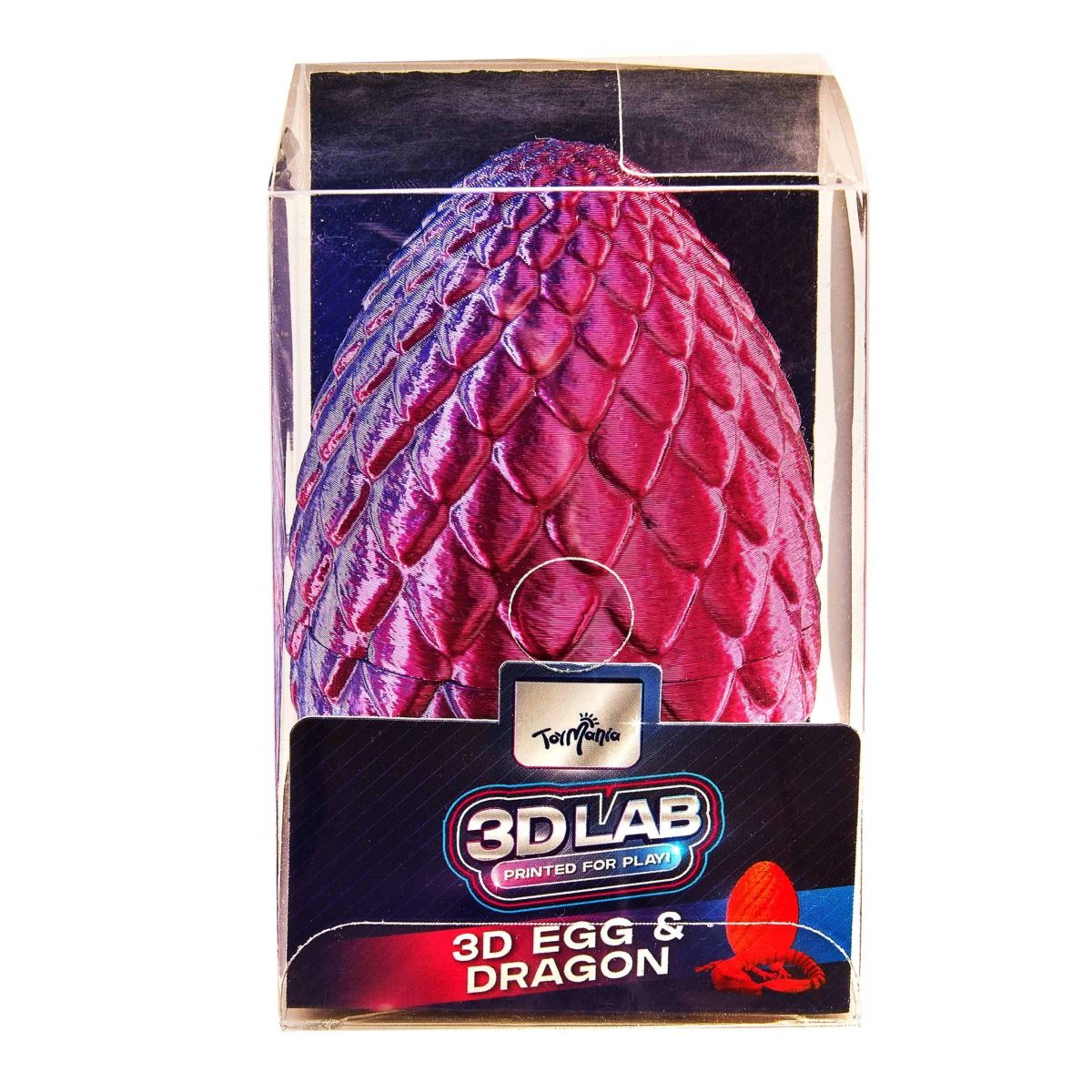 1 ToyMania 3D Lab Egg and Dragon Toy