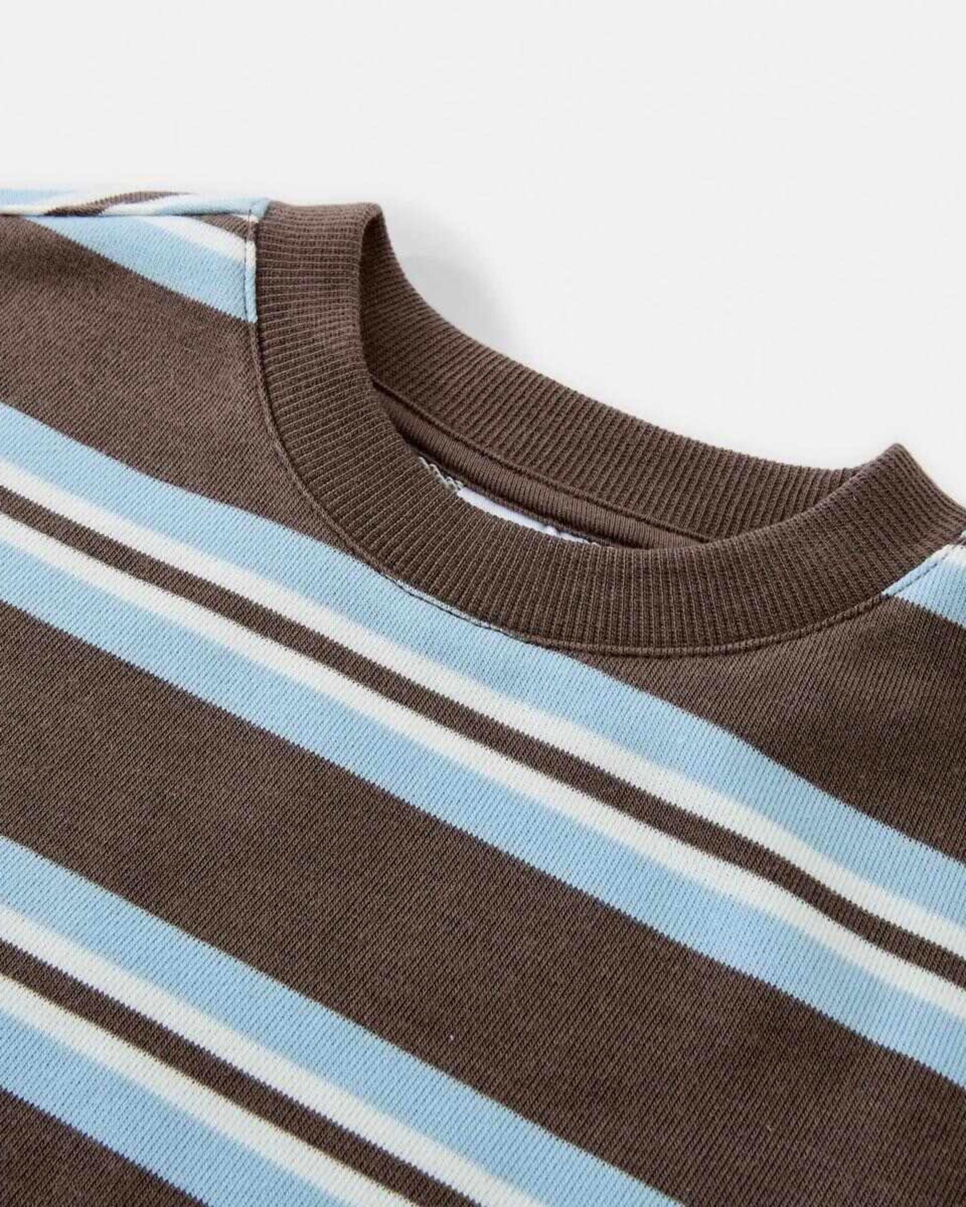 6 Slub Set Brn Strp, 6 of 6