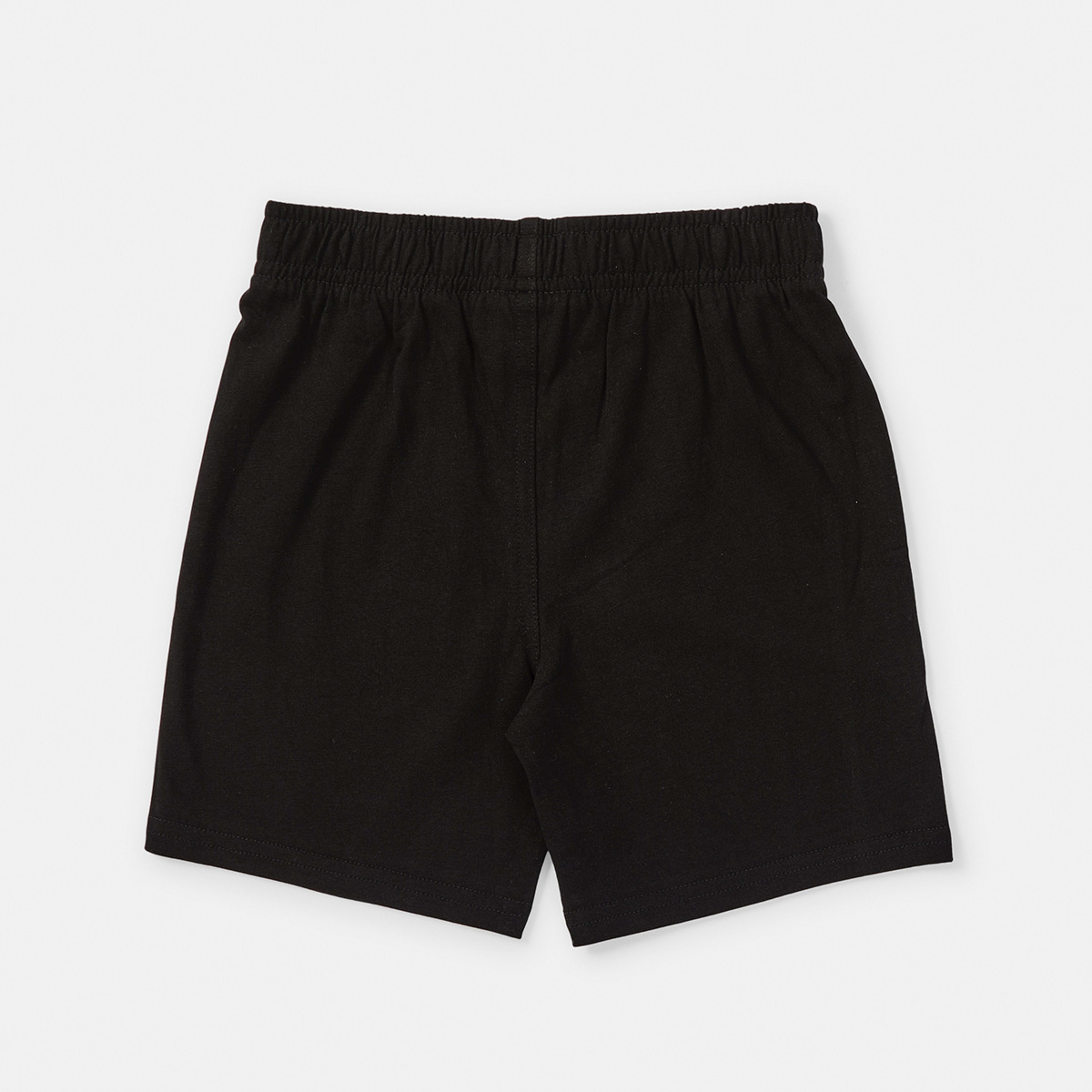 8 Plain Knit Shorts Black, 8 of 8