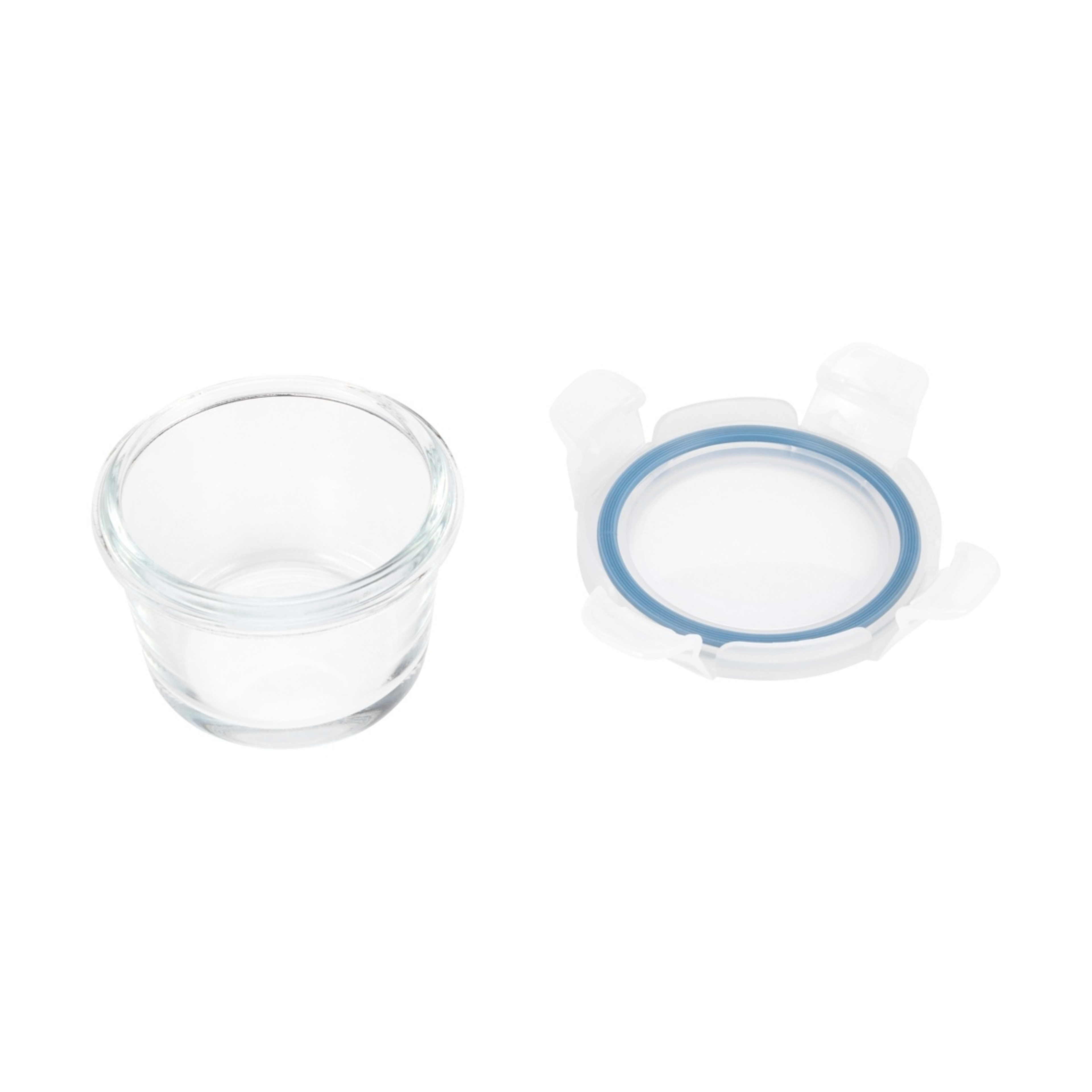 4 3 Pack Mini Glass Containers, 4 of 5