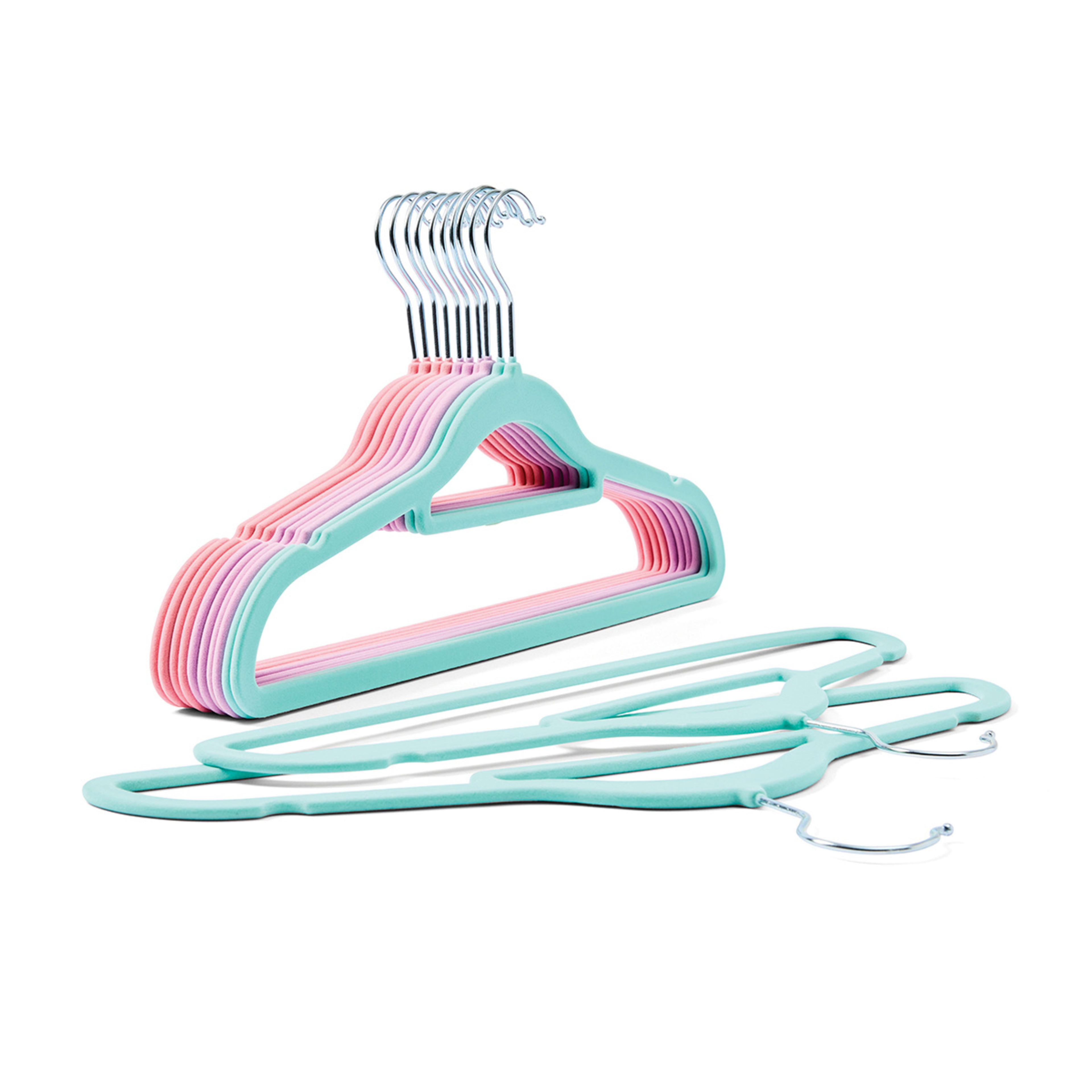 2 12 Pack Flocked Hangers, 2 of 8