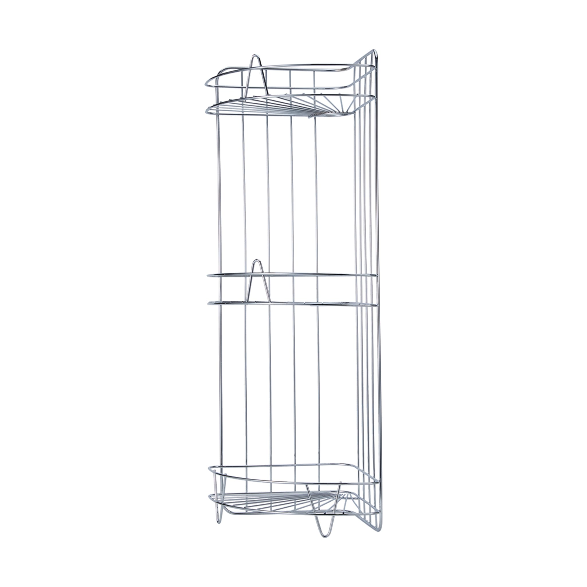Wire Chrome Corner Caddy Kmart