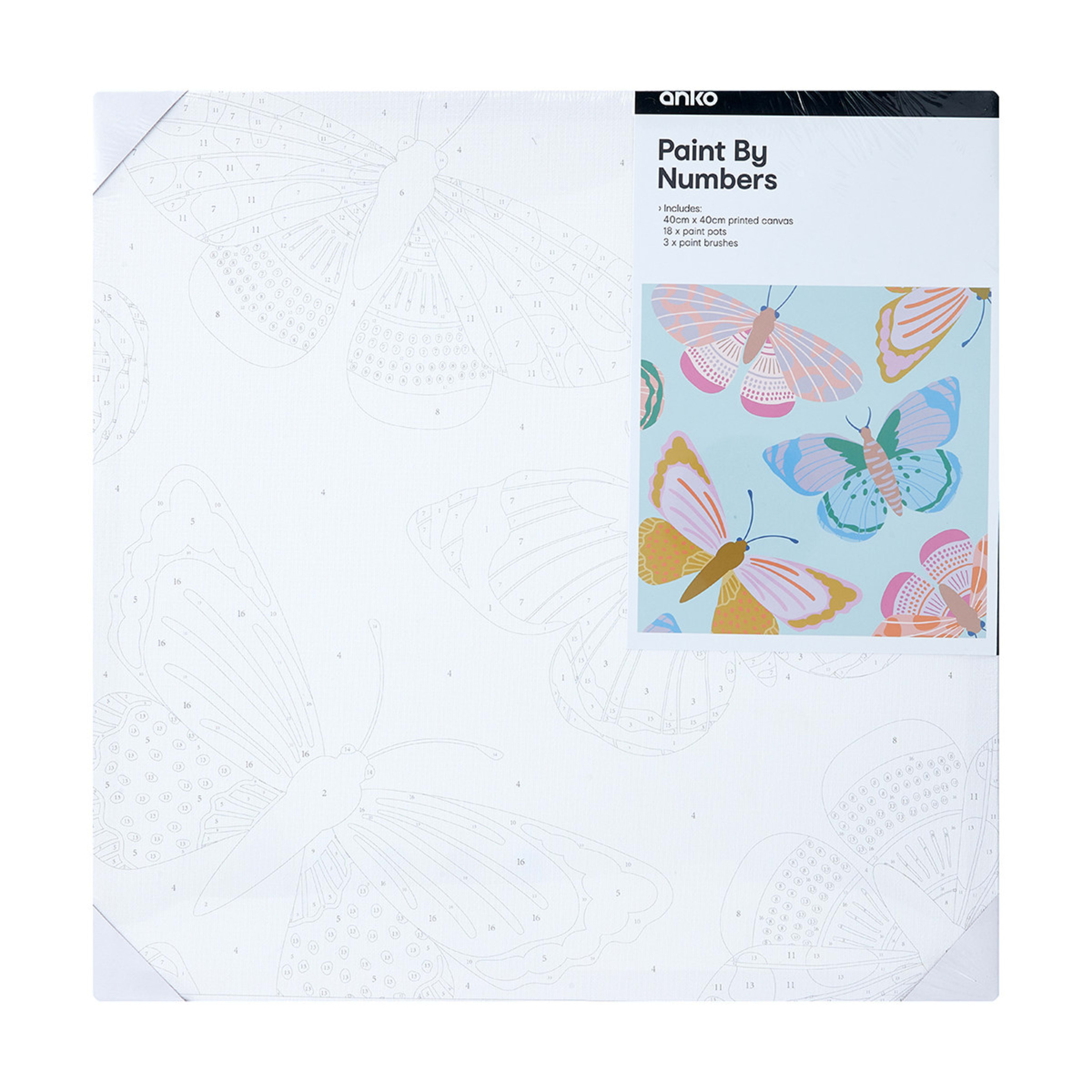 Paint by Numbers Butterfly Kmart NZ