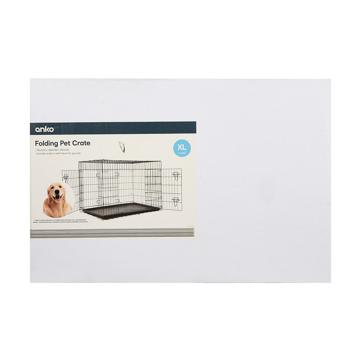 Pet Folding Crate Extra Large Kmart NZ