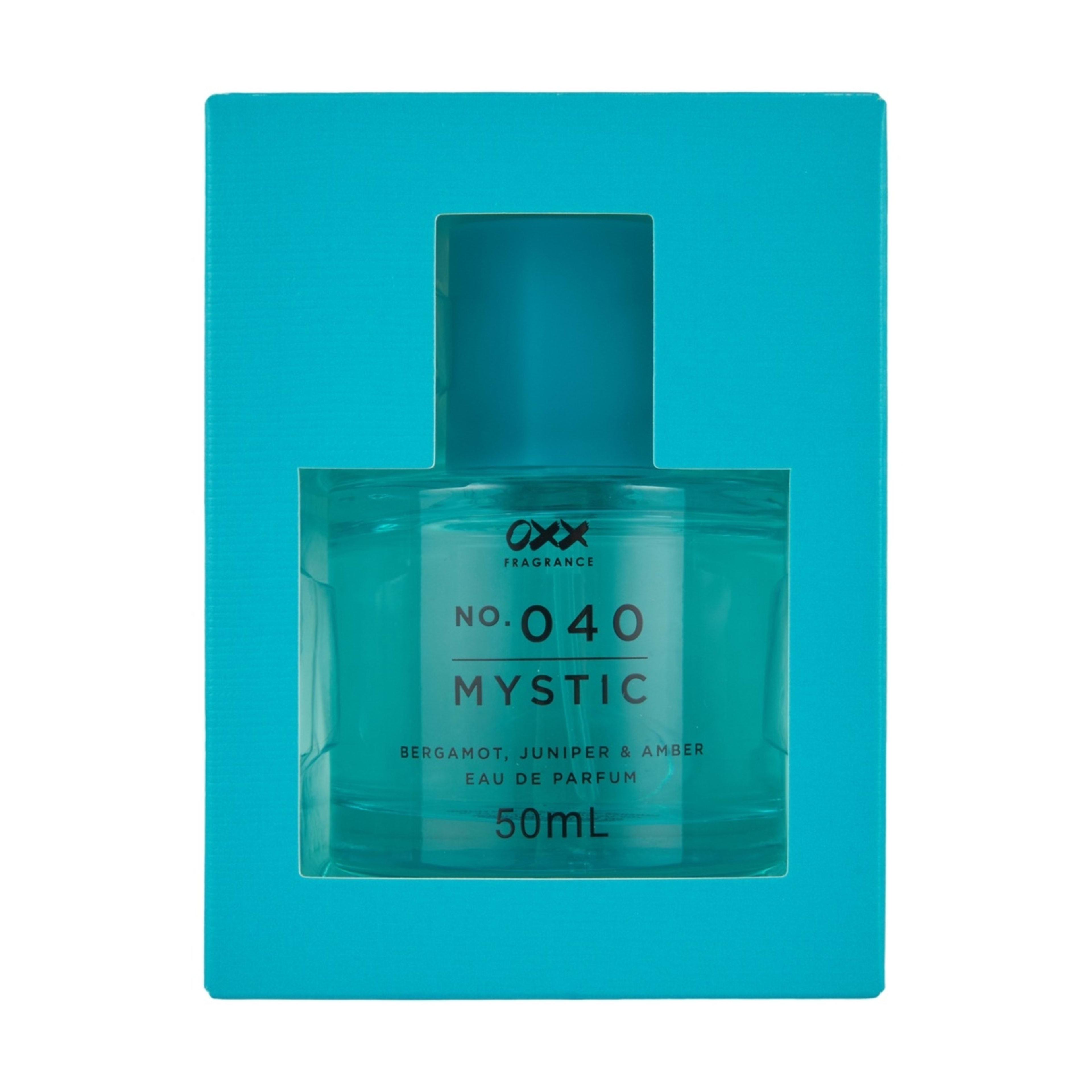 1 OXX Fragrance No. 040 Mystic Eau De Parfum 50ml - Bergamot, Juniper and Amber