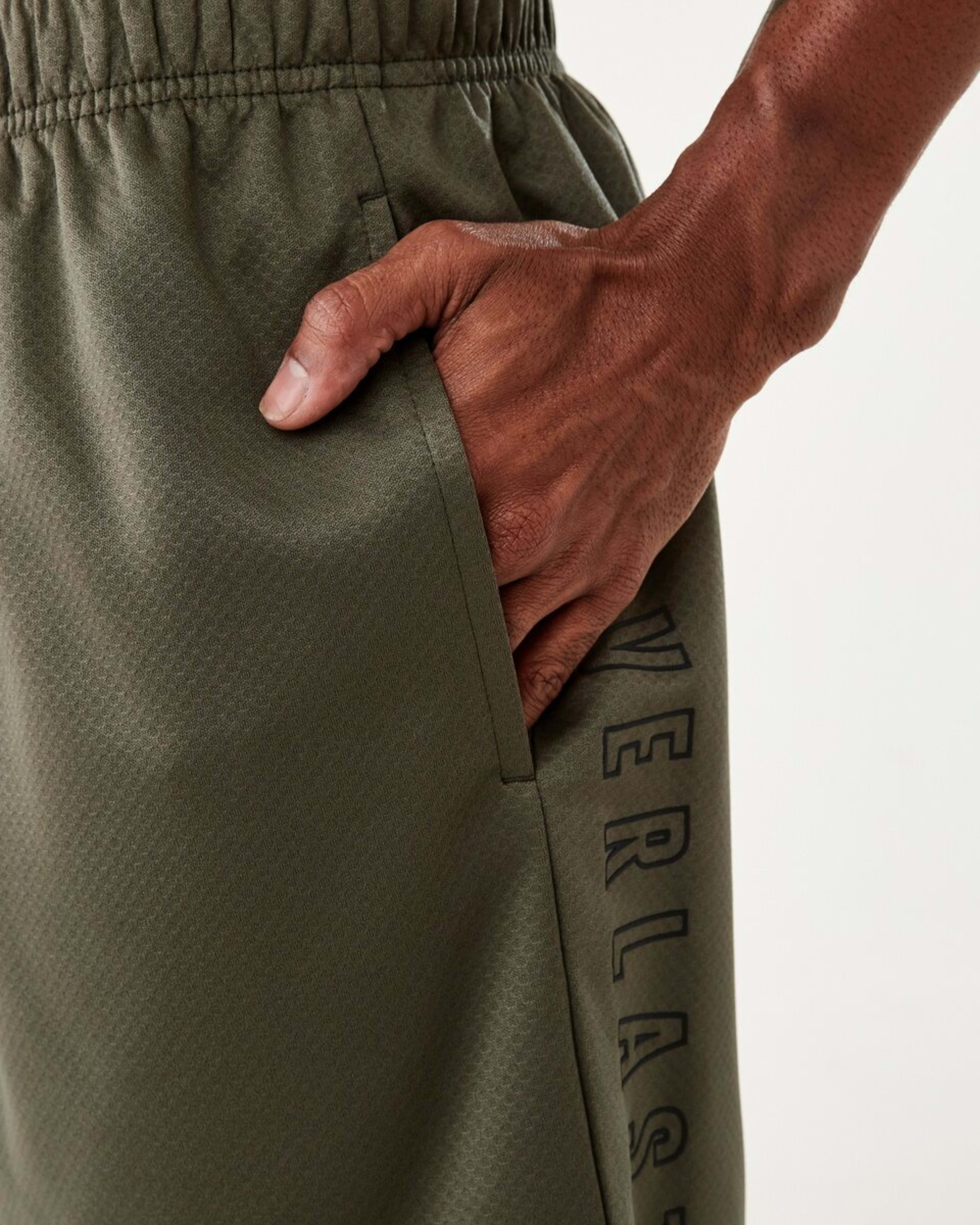 6 Everlast Mens Mesh Panelled Shorts EVER KHAKI, 6 of 7