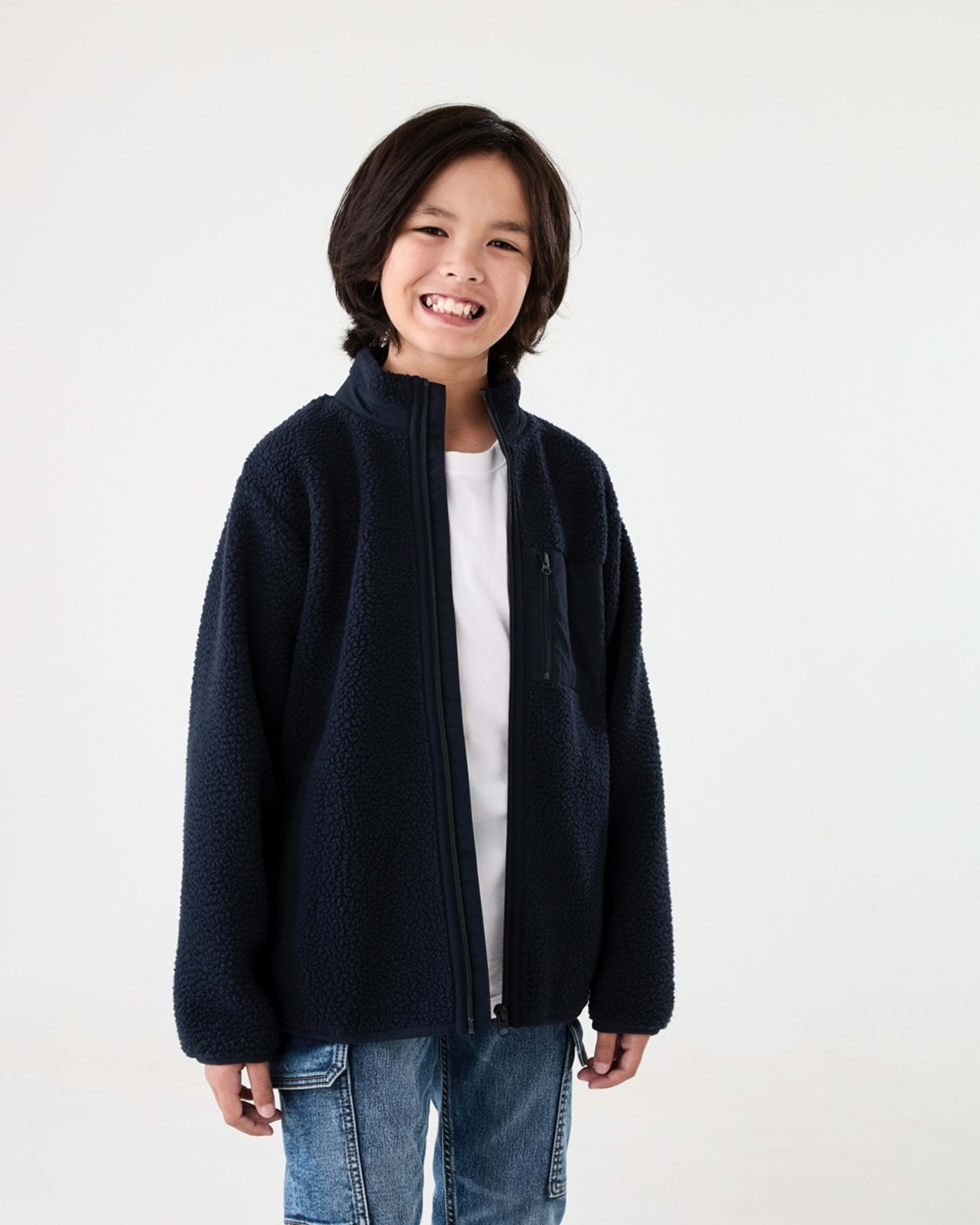 1 Teddy Jacket Sky Cptn