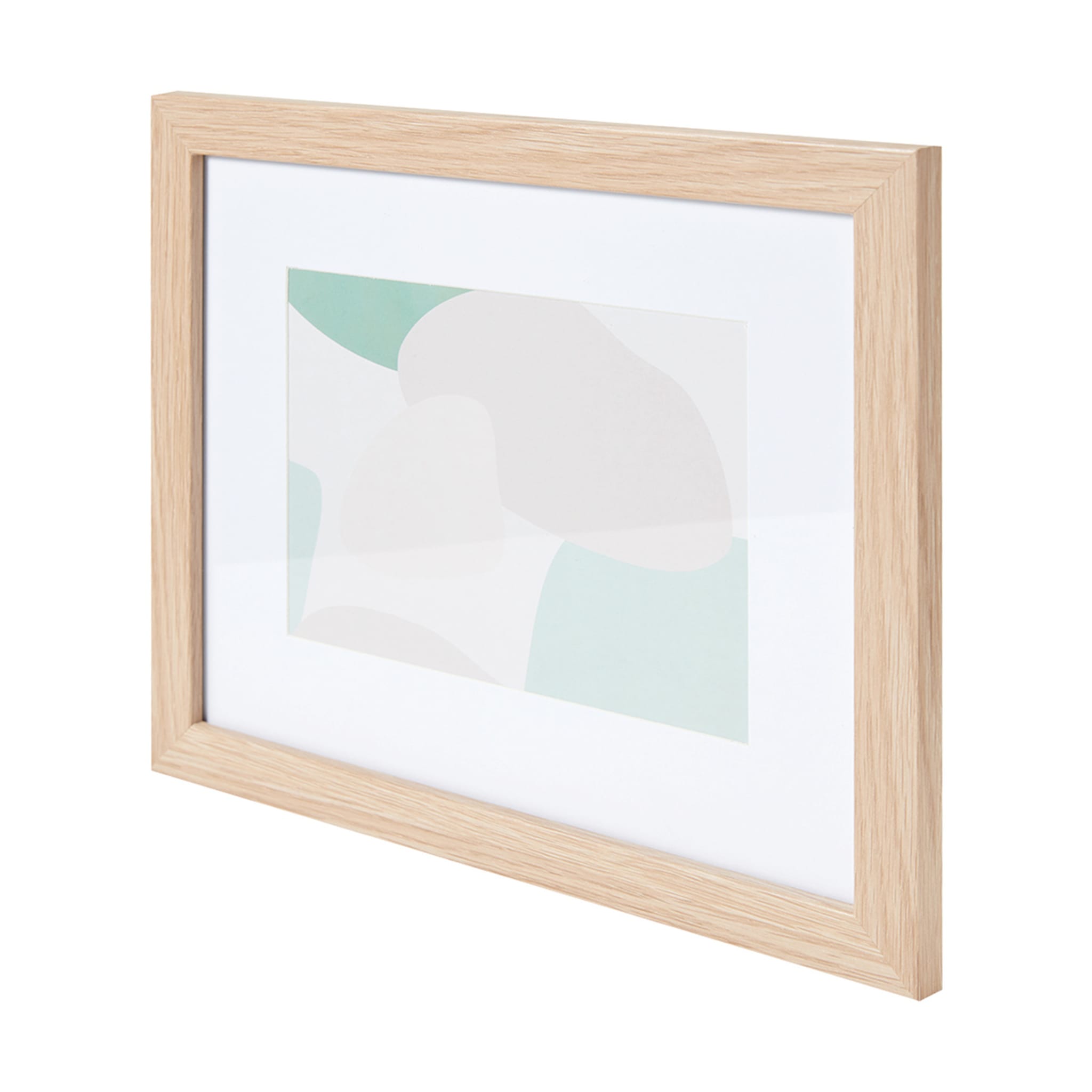 8 Piece Wall Photo Frame Set Oak Kmart