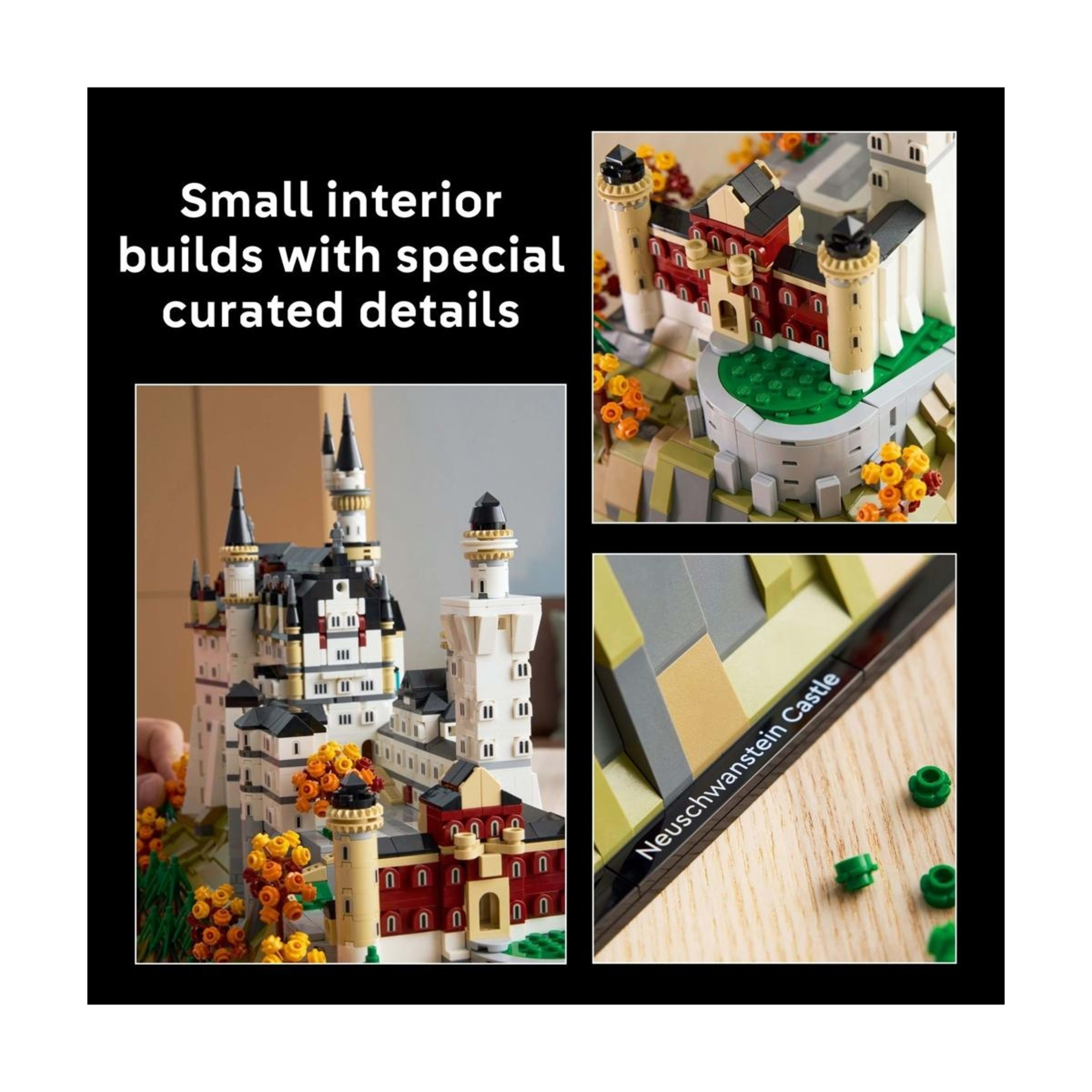 6 LEGO Architecture Neuschwanstein Castle 21063, 6 of 10