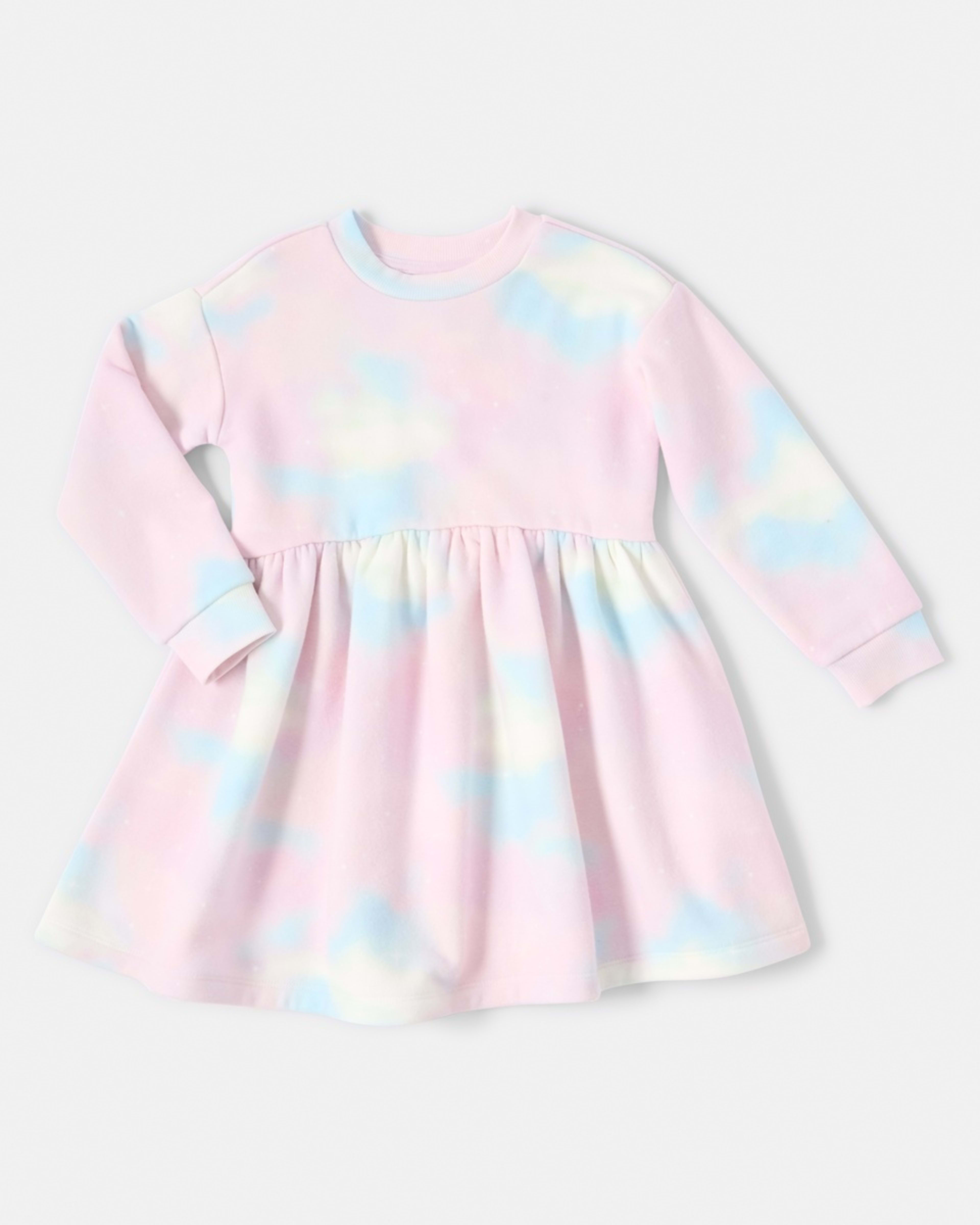 8 Printed Fleece Dress Galaxy, 8 of 9