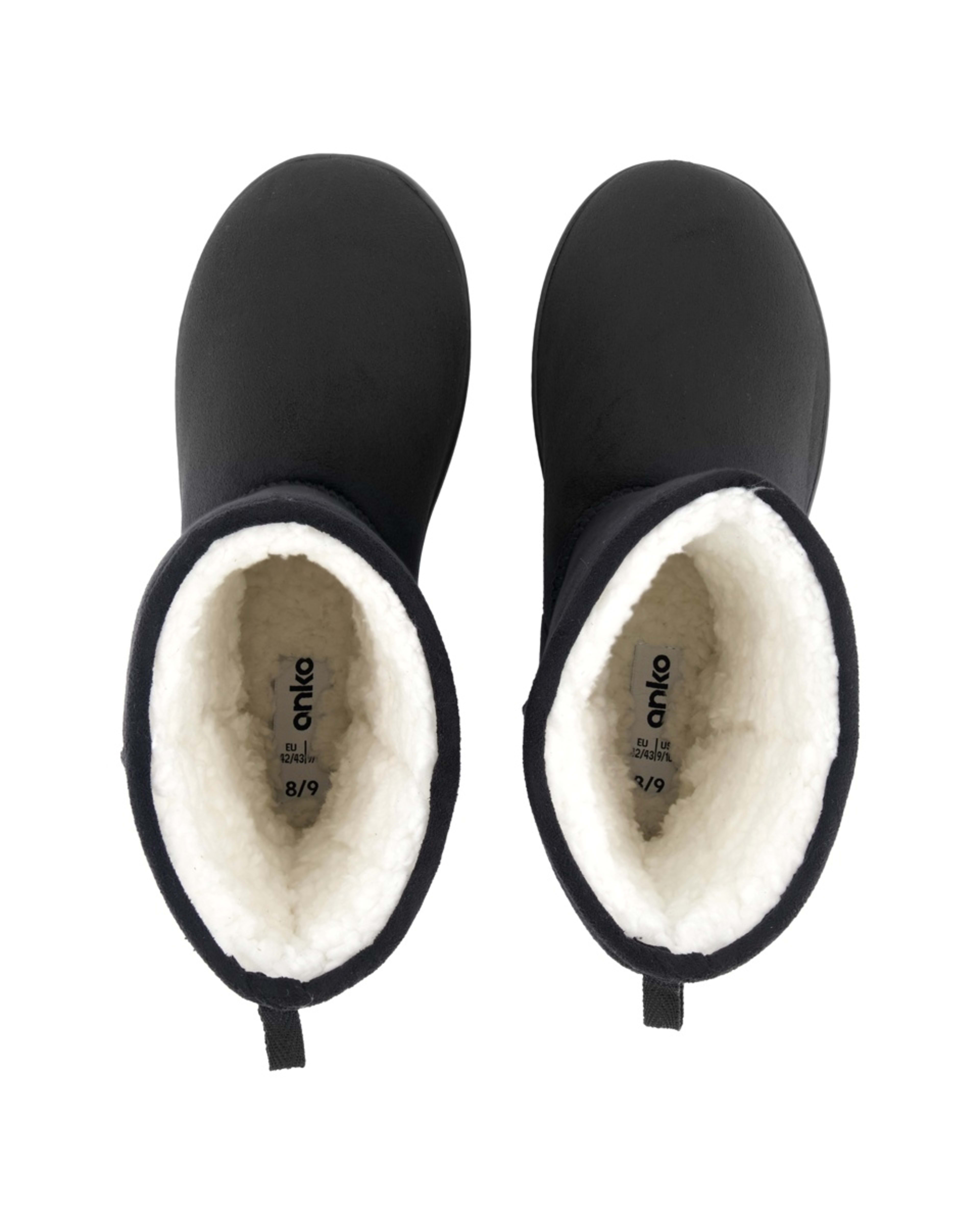 2 Hardsole Slipper Boots Black, 2 of 3