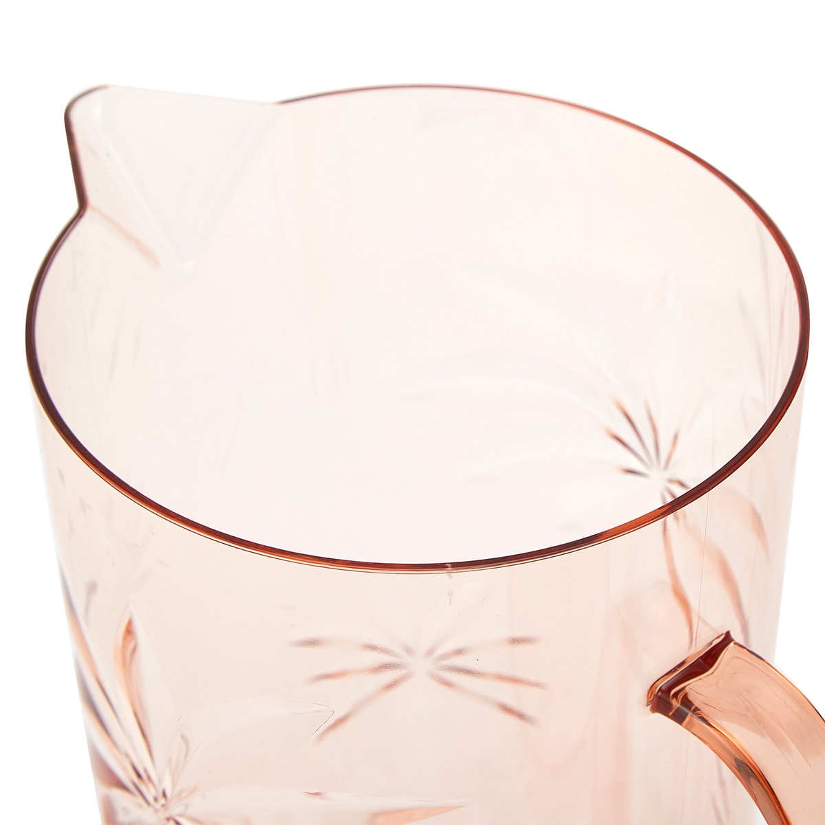2.8L Pink Palm Acrylic Drink Jug Kmart