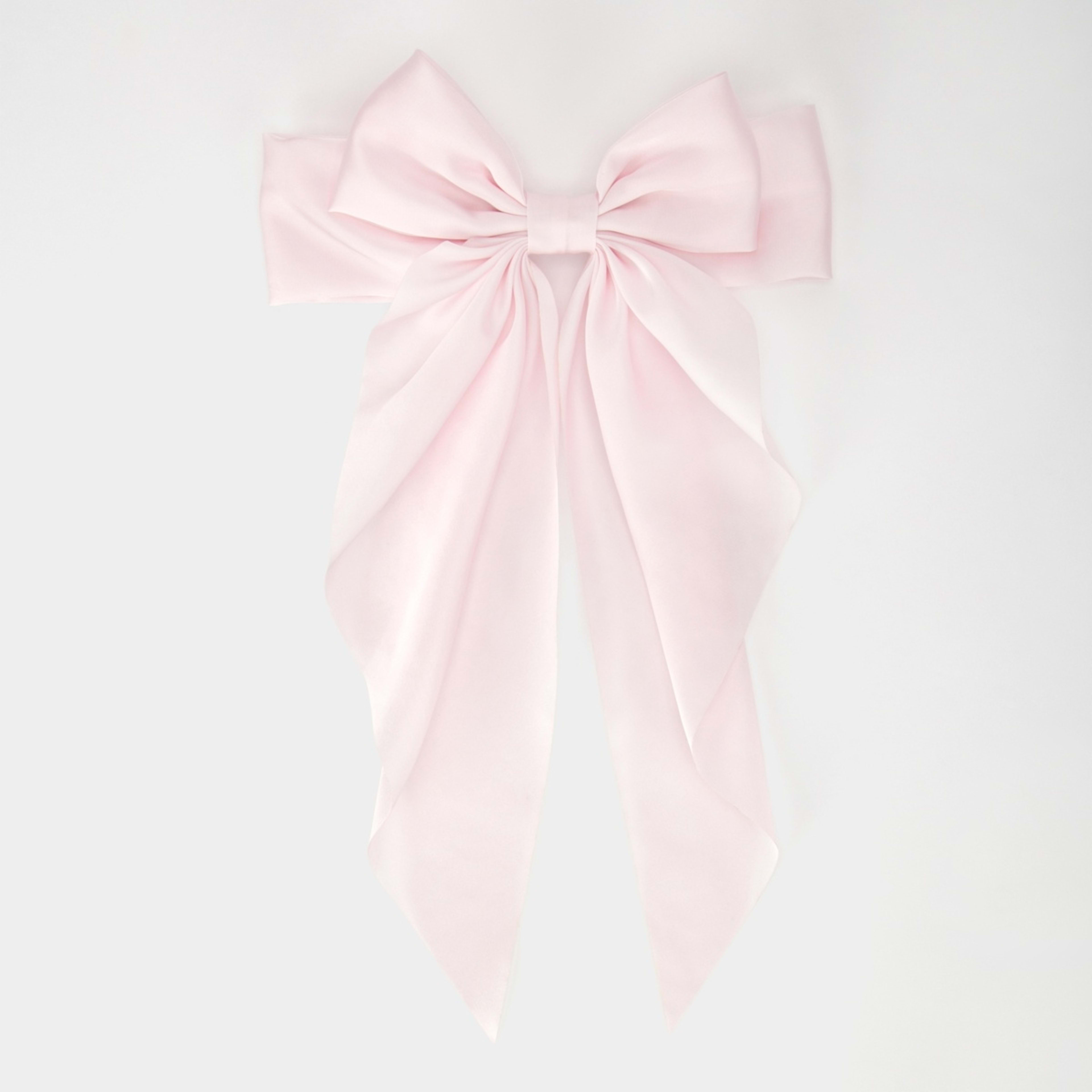 Pink Barrette Large Bow Hair Clip - Kmart