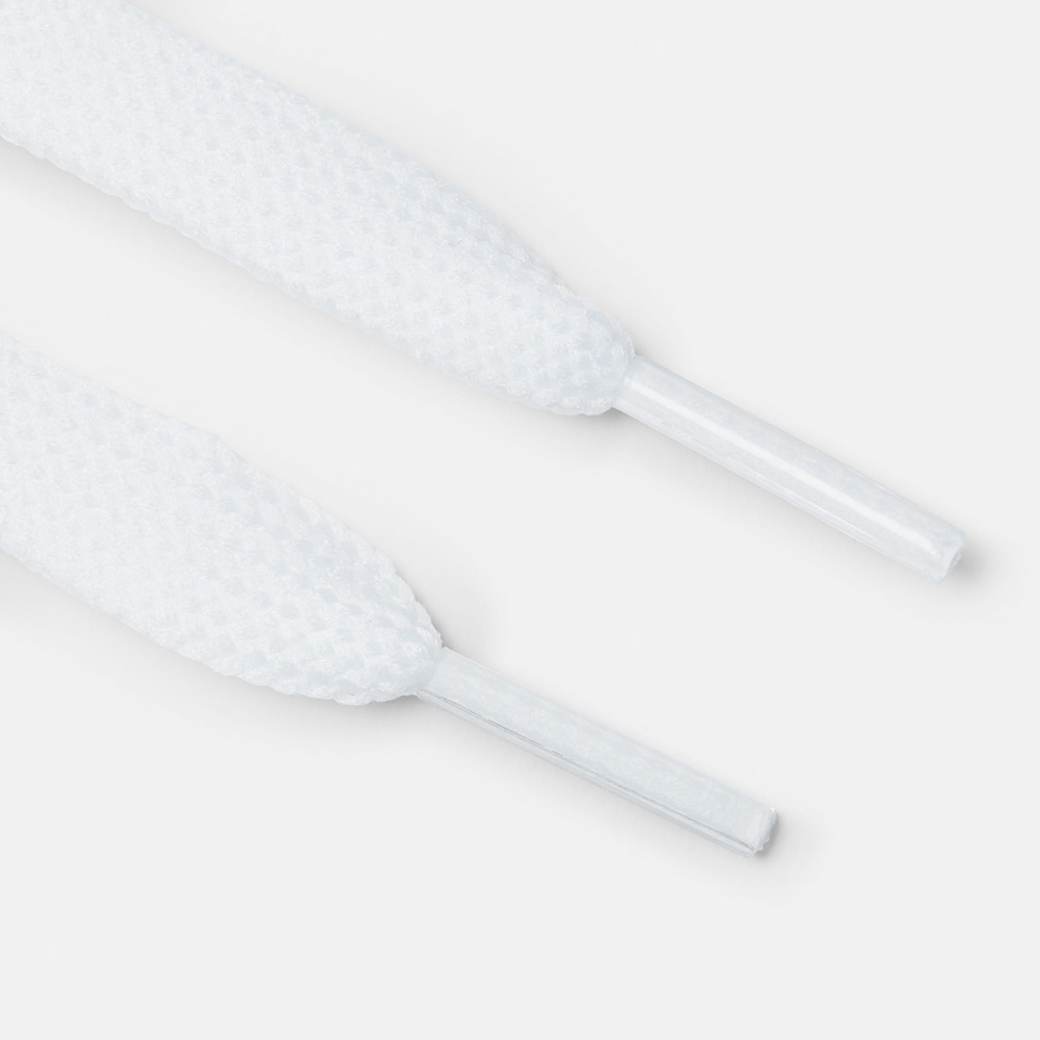2 Pack Flat Laces White Kmart