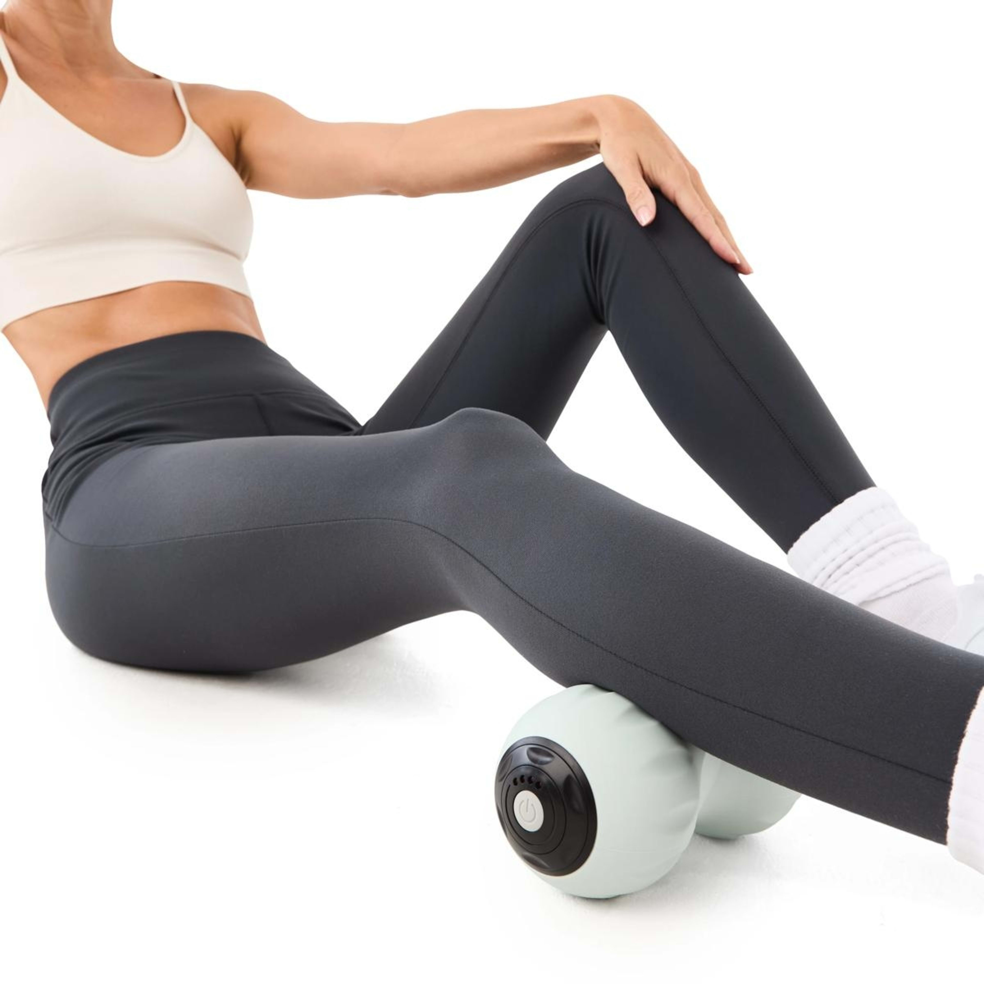 2 Vibrating Massage Roller - Green, 2 of 10