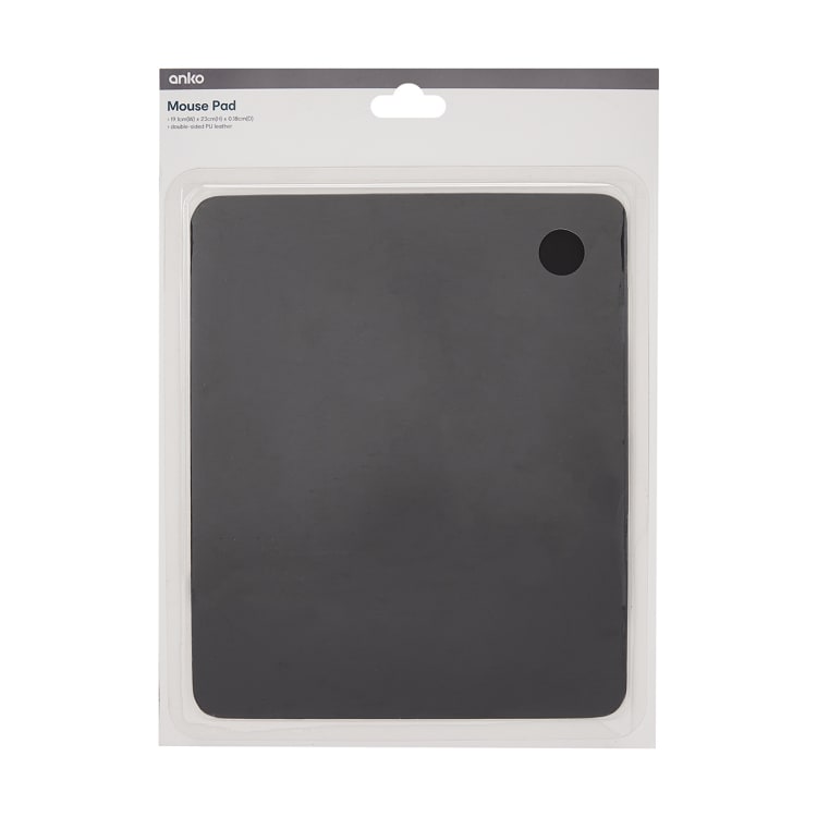 Mouse Pad Black Kmart