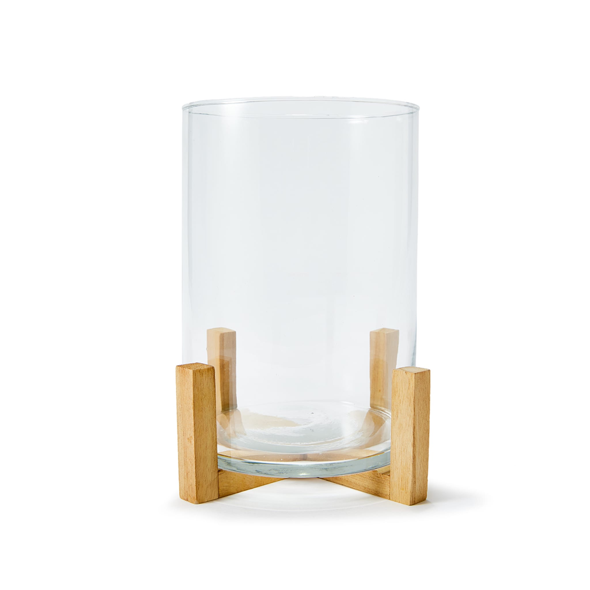 Glass Pillar Holder on Stand Kmart