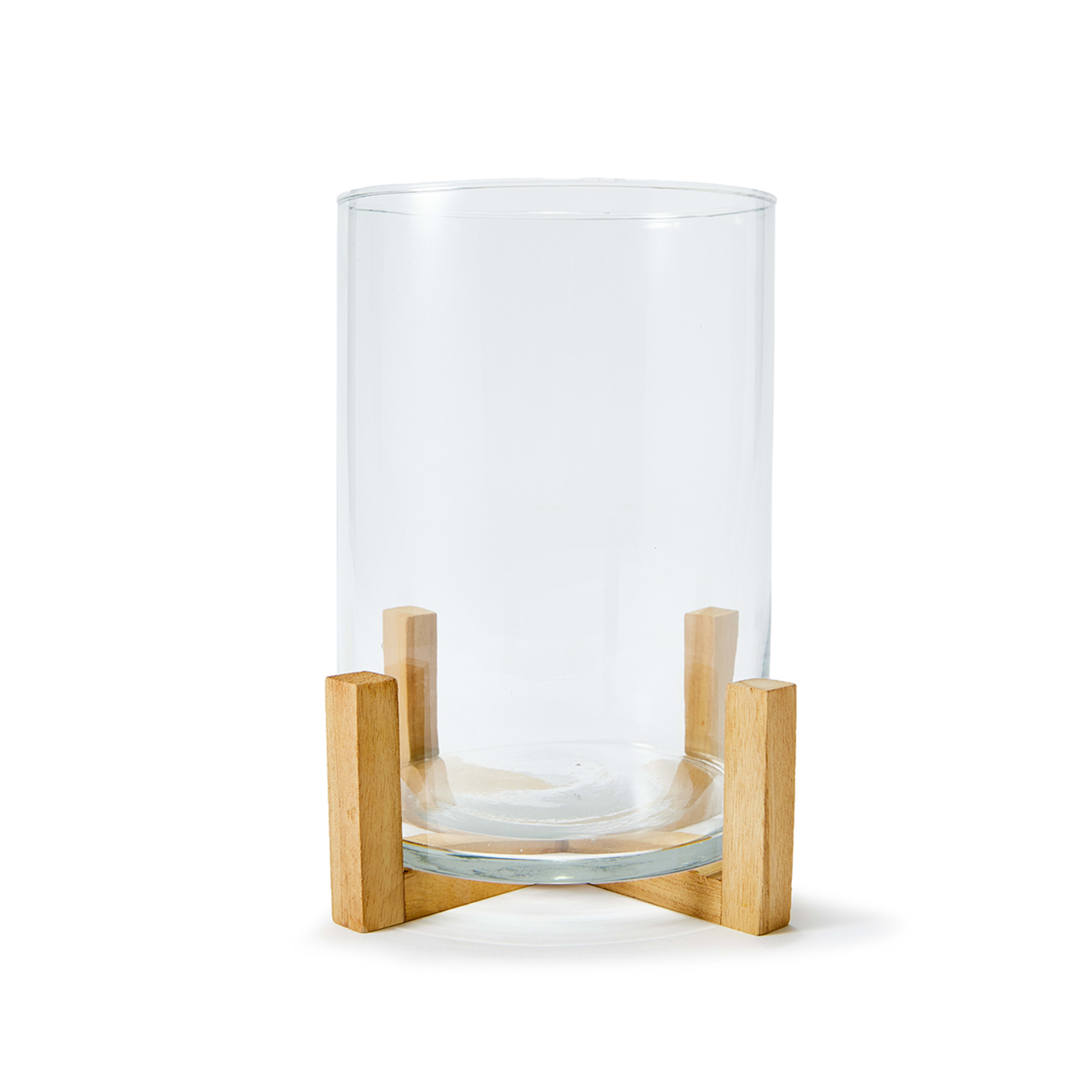 Glass Pillar Holder on Stand Kmart