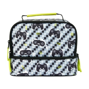 Gaming Insulated Twin Deck Lunch Bag