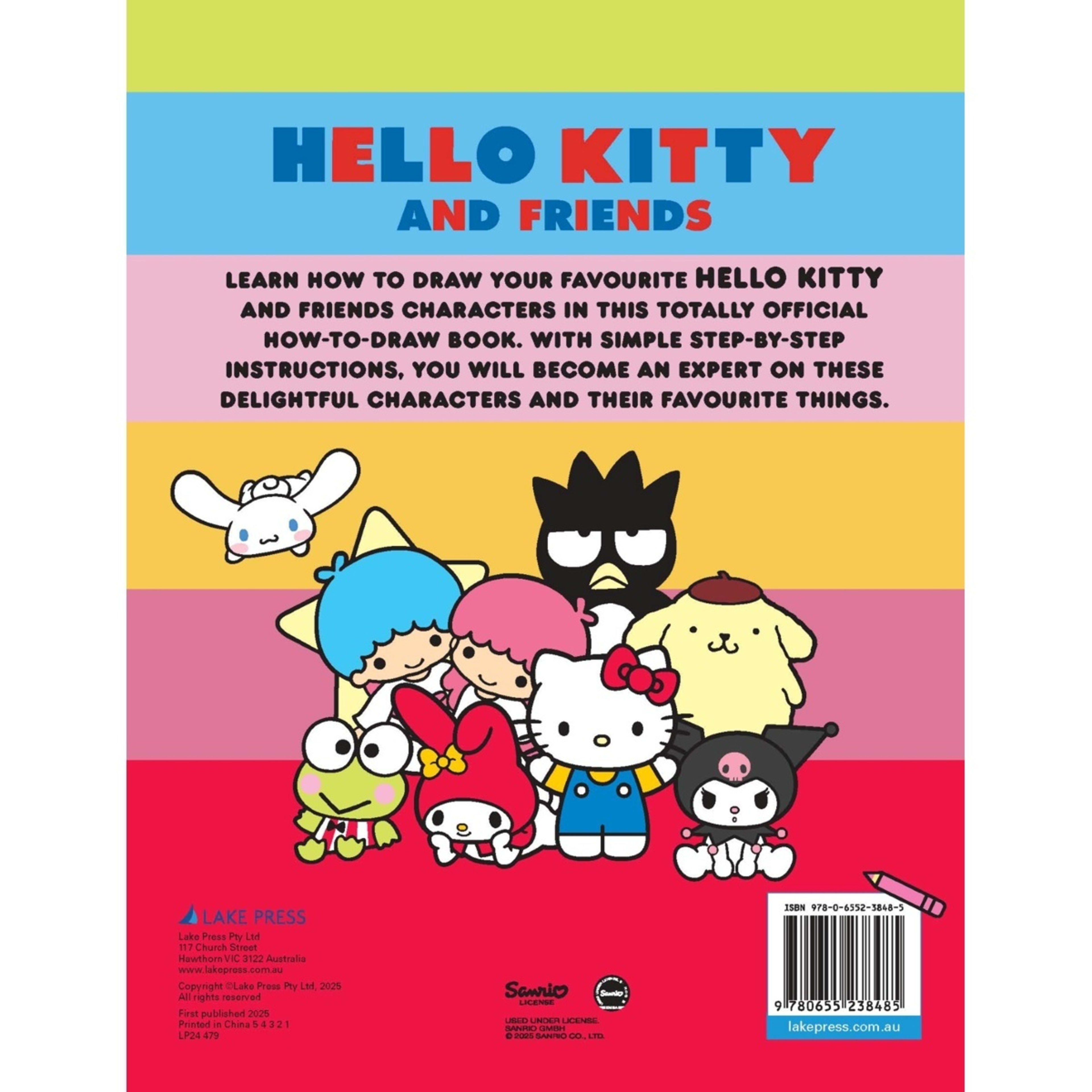 Hello Kitty and Friends: How to Draw - Book - Kmart
