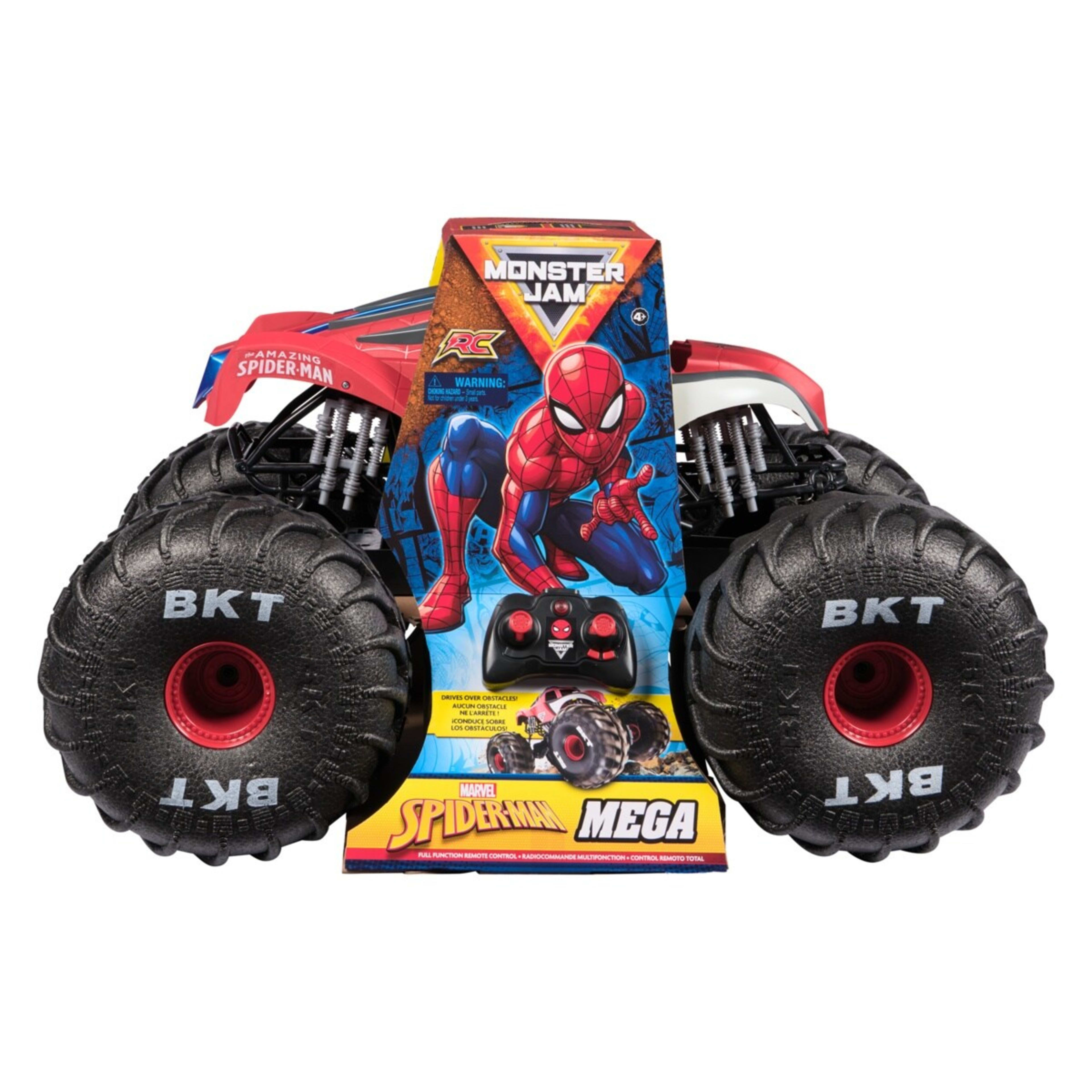 Monster Jam Marvel Spider-Man Mega 1:6 Scale RC Monster Truck - Kmart