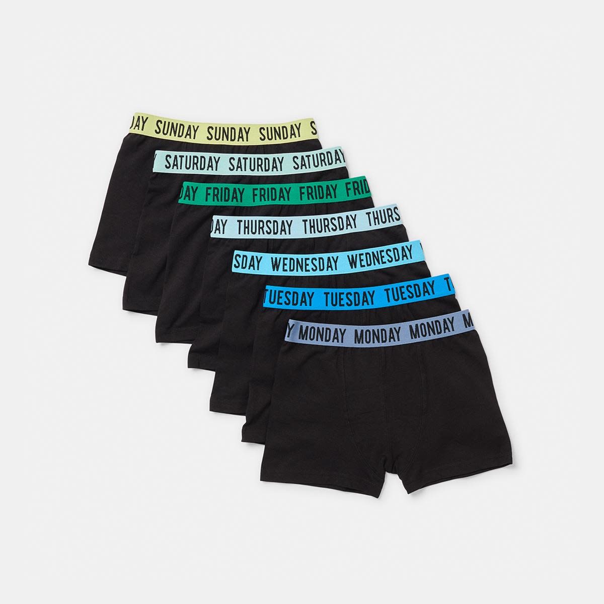 7 Pack Attached Elastic Trunks Kmart