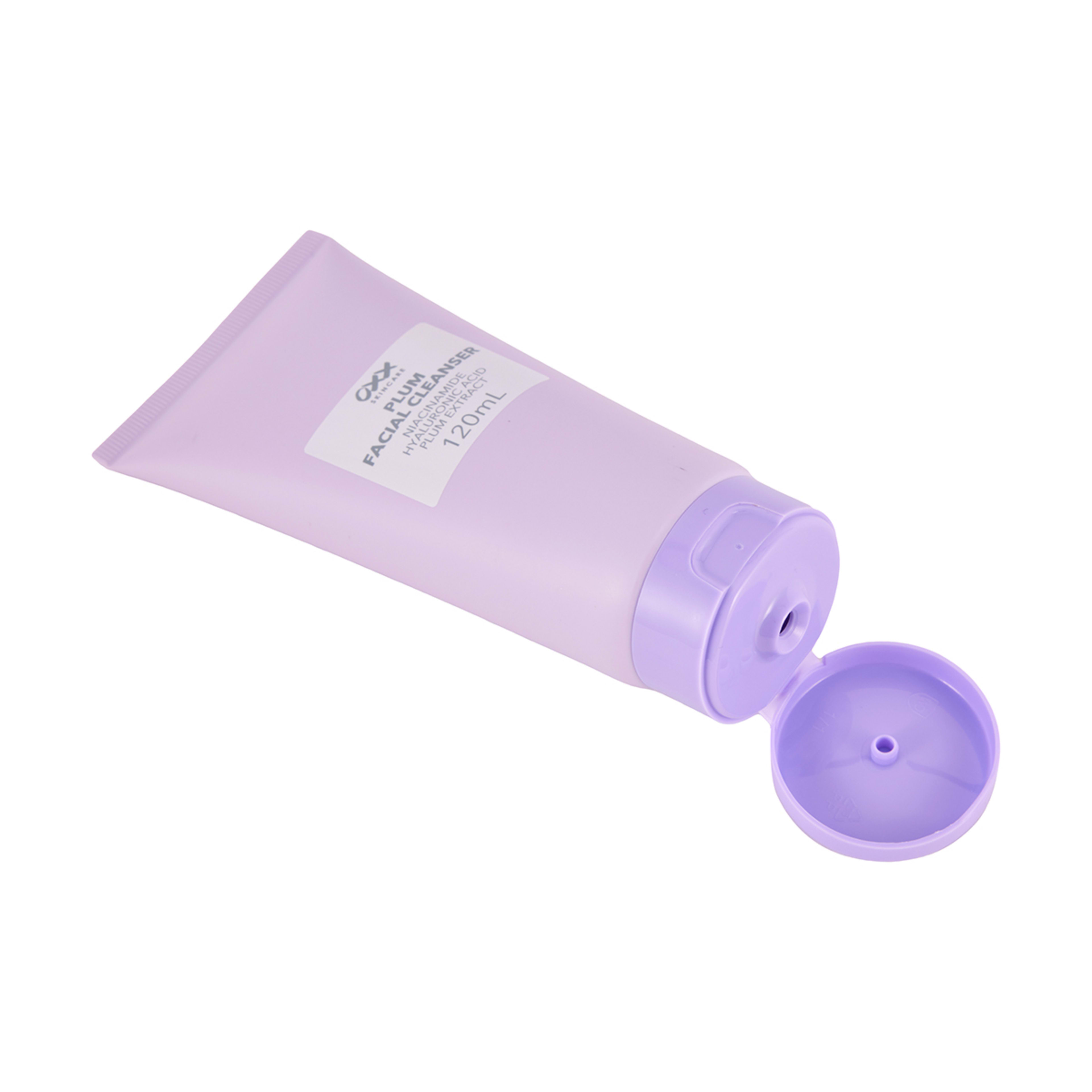 OXX Skincare Plum Facial Cleanser 120ml Niacinamide, Hyaluronic Acid