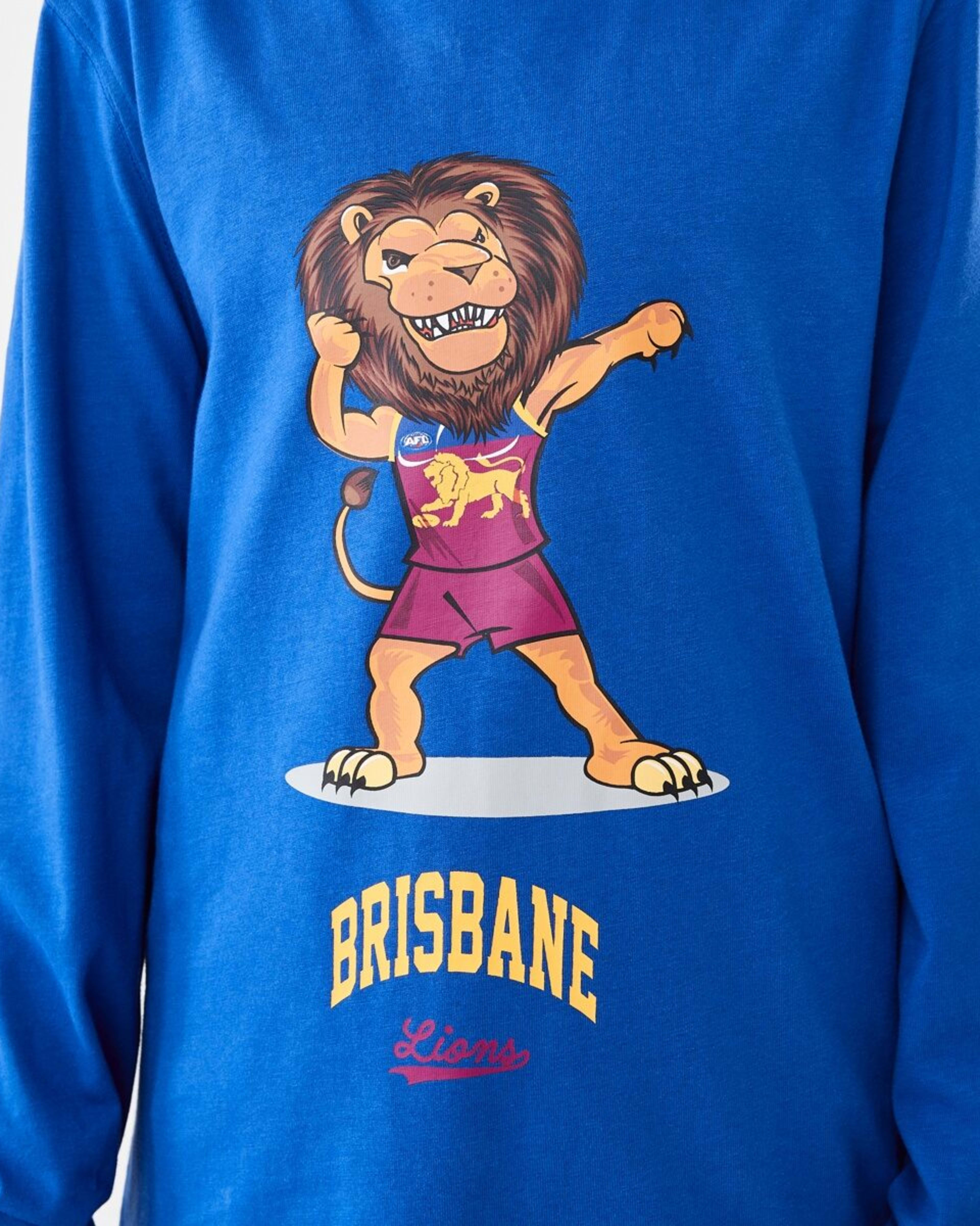 4 Official AFL Kids Pyjama Set Brisbane, 4 of 9