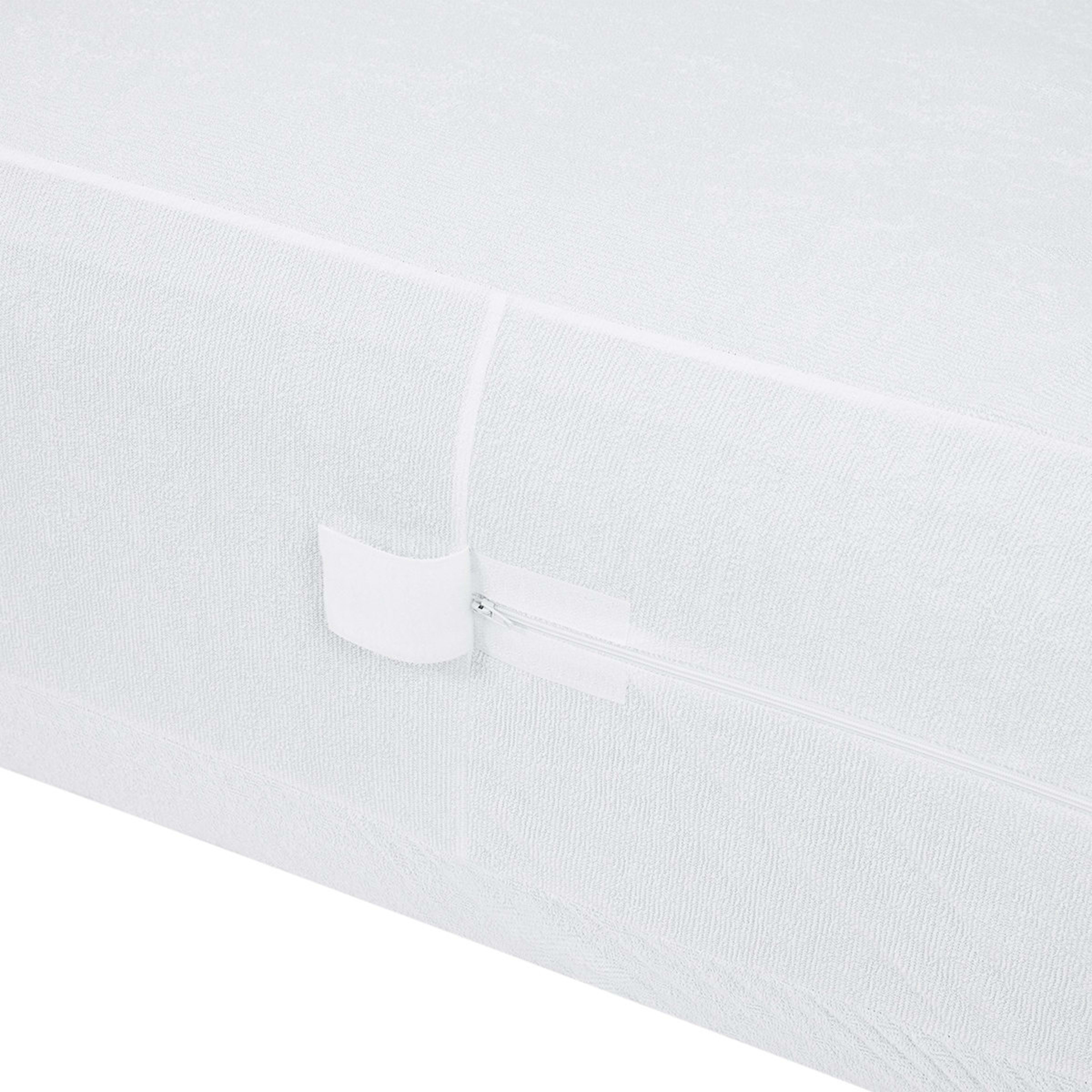 5 Bed Bug Resistant Fitted Mattress Encasement - Queen Bed, White, 5 of 8