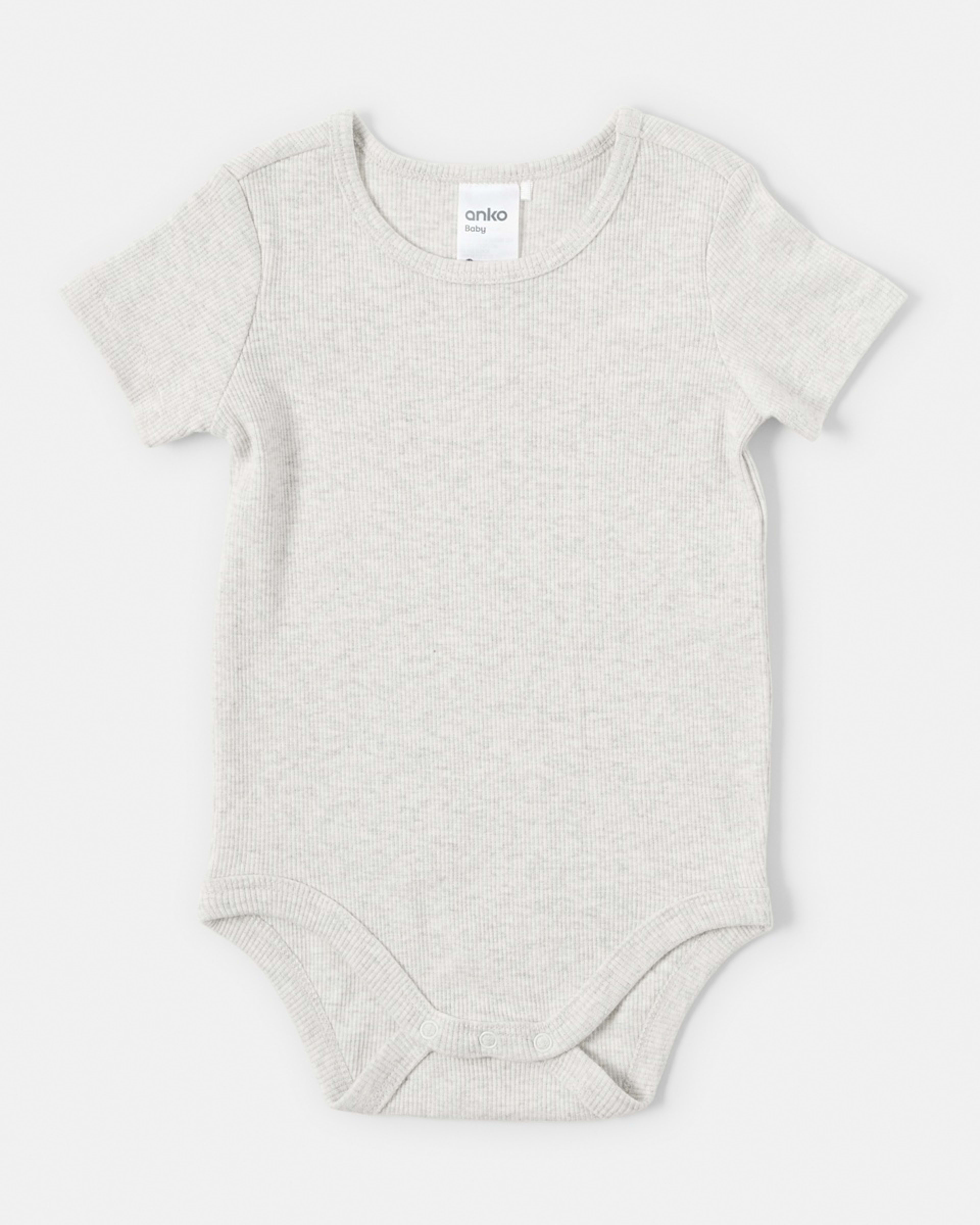 4 3 Pack Short Sleeve Bodysuits Digger, 4 of 8