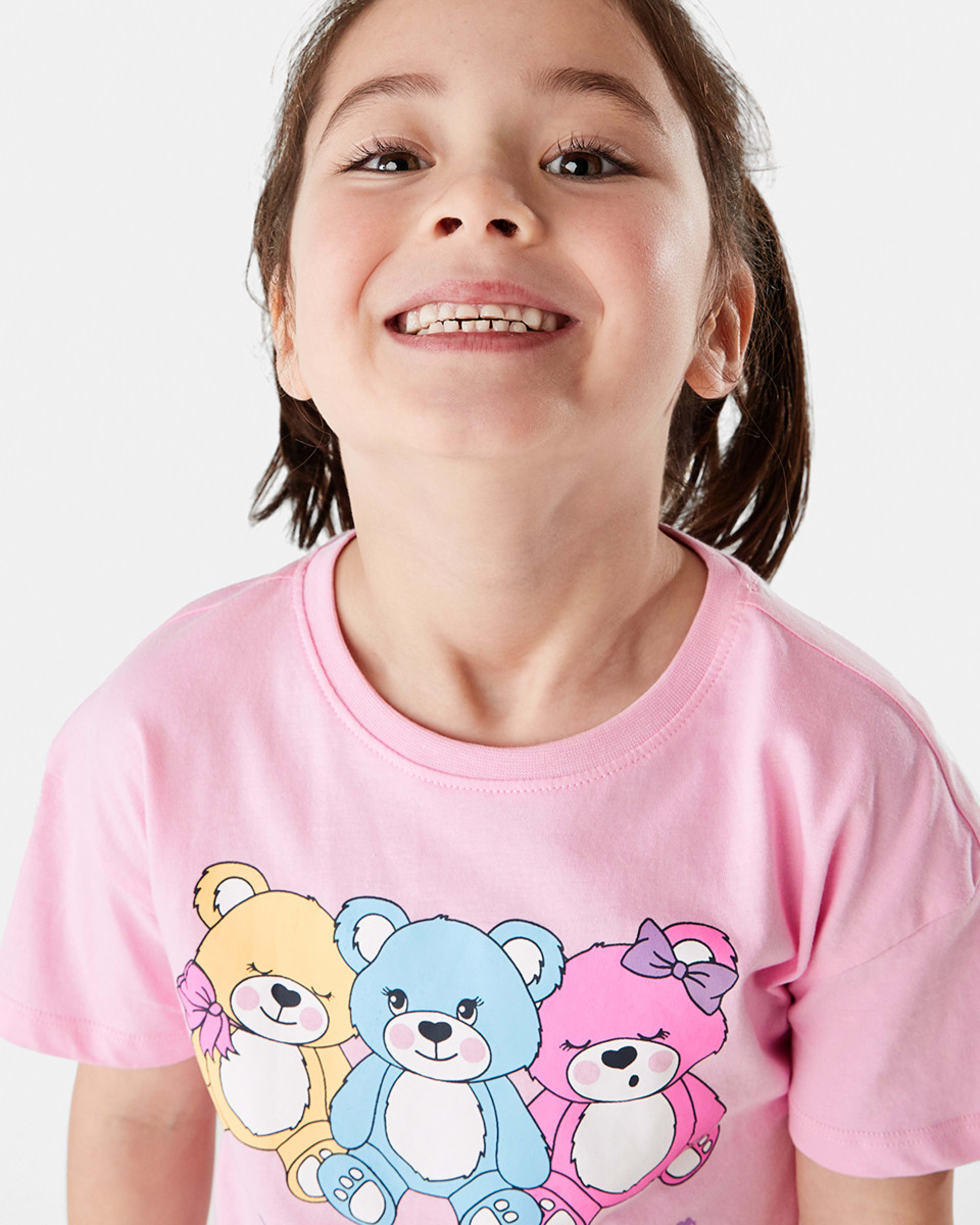 Short Sleeve Knit Pyjama Set Kmart