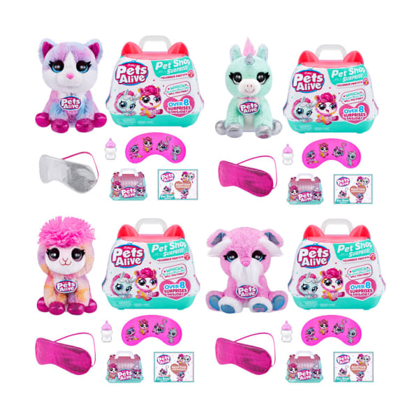 Zuru Pets Alive Pet Shop Surprise! Slumber Party Series 2 - Assorted - Kmart Zuru Pets Alive Pet Shop Surprise! Slumber Party Series 2 - Assorted - Kmart