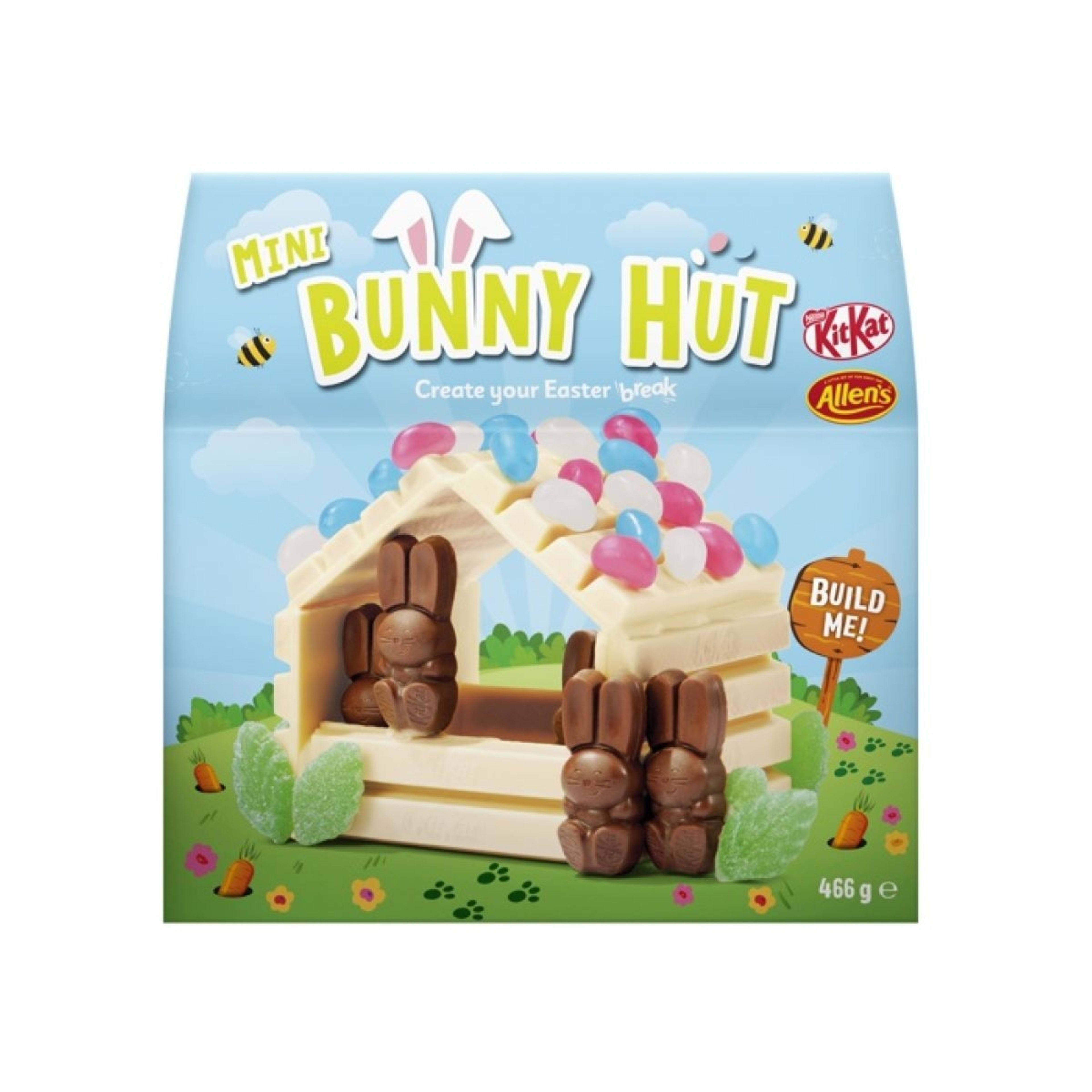 1 Nestle KitKat and Allen's Mini Bunny Hut 466g, 1 of 2