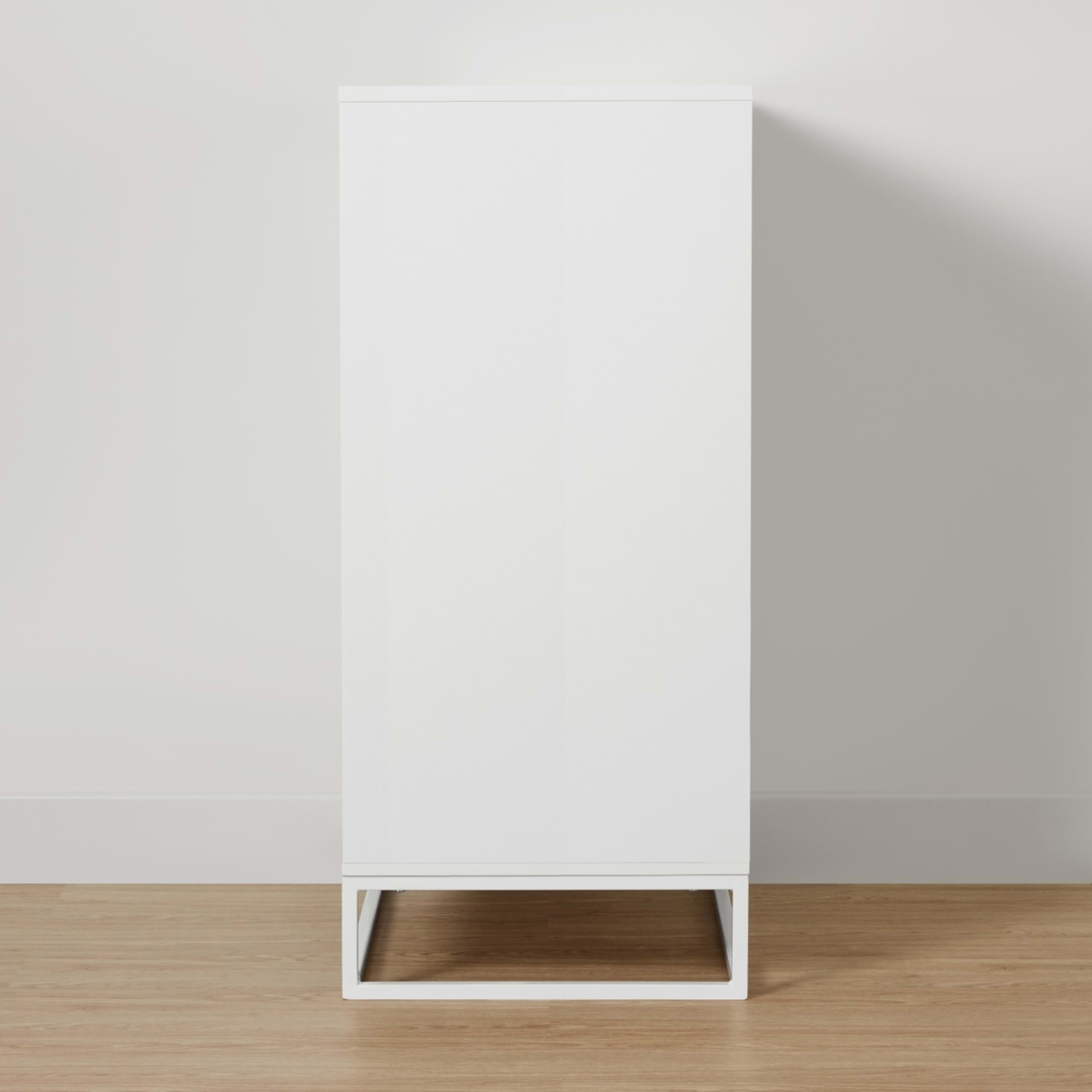 4 Stevie 4 Drawer Chest - White, 4 of 10