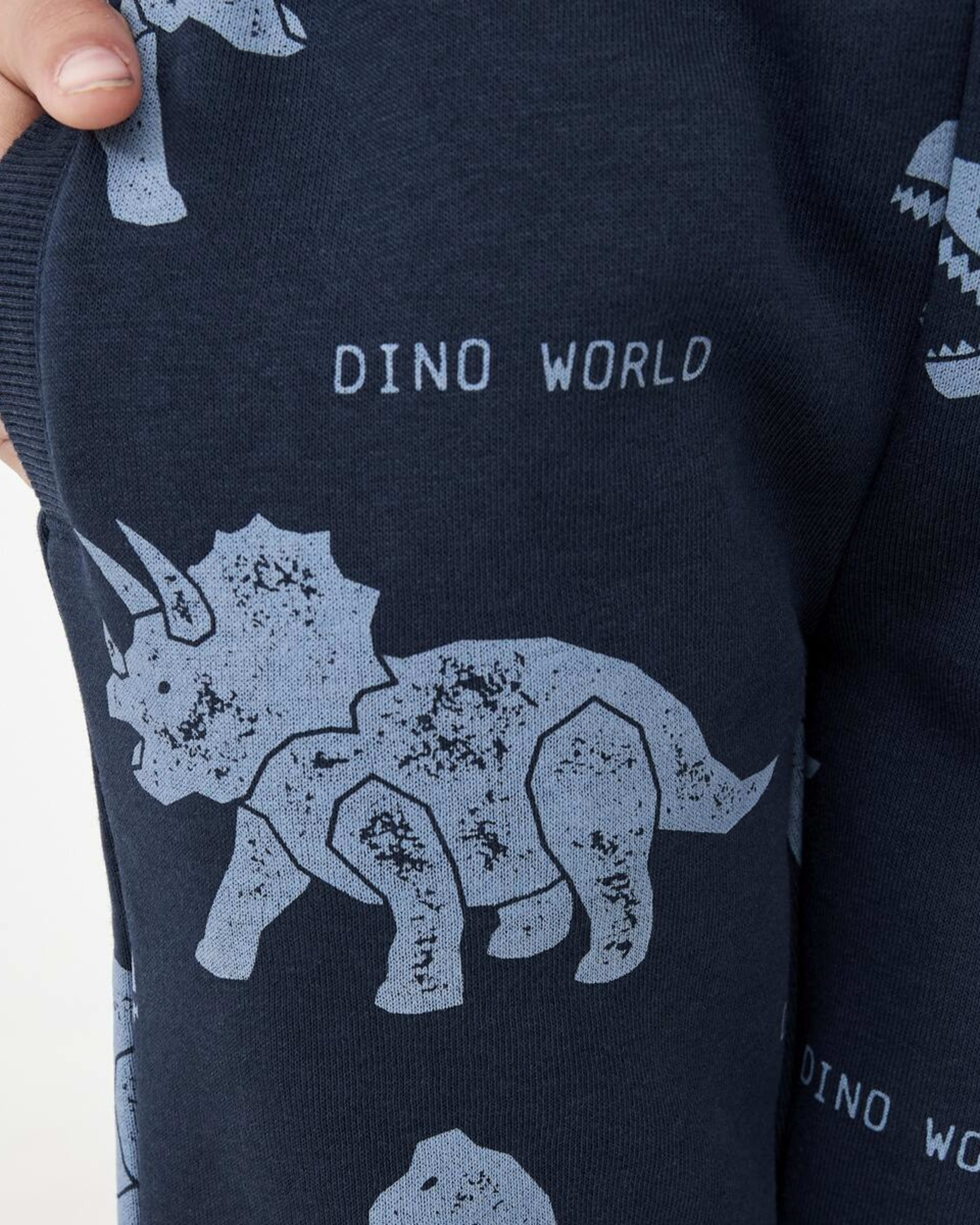 5 All Over Print Trackpants Blu Dino, 5 of 9
