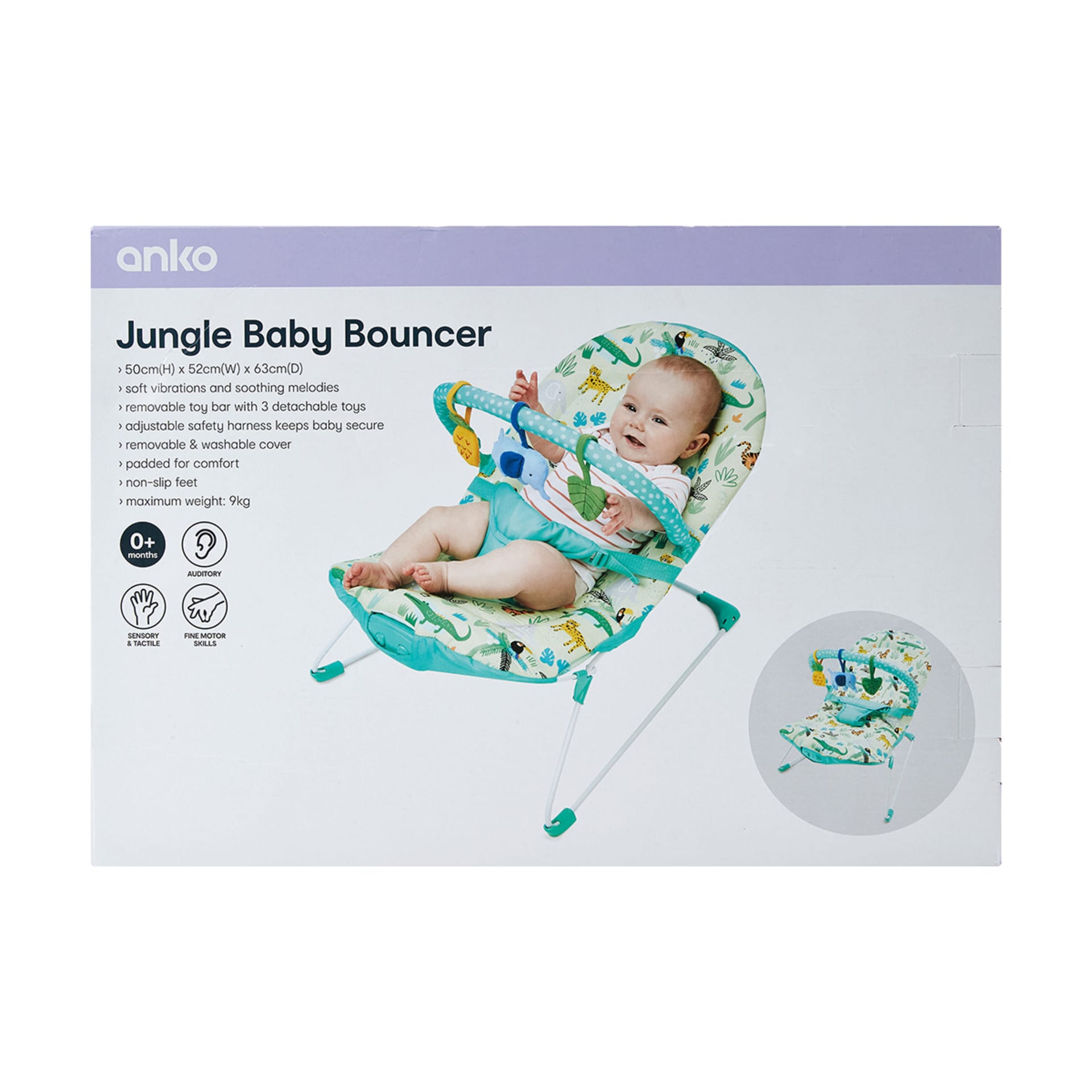 Jungle Baby Bouncer Kmart NZ