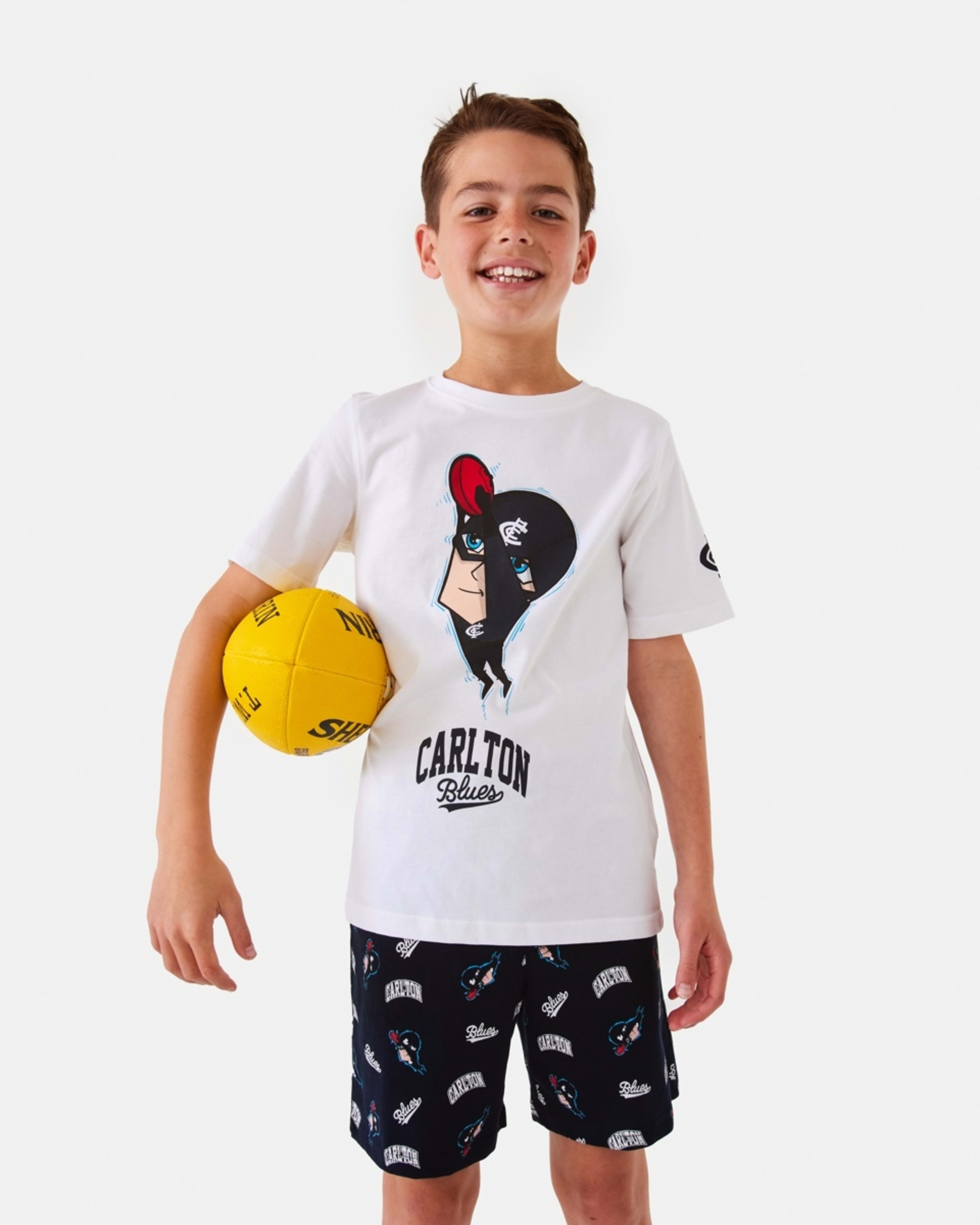 2 Active Kids AFL Pyjama Set Carlton, 2 of 10