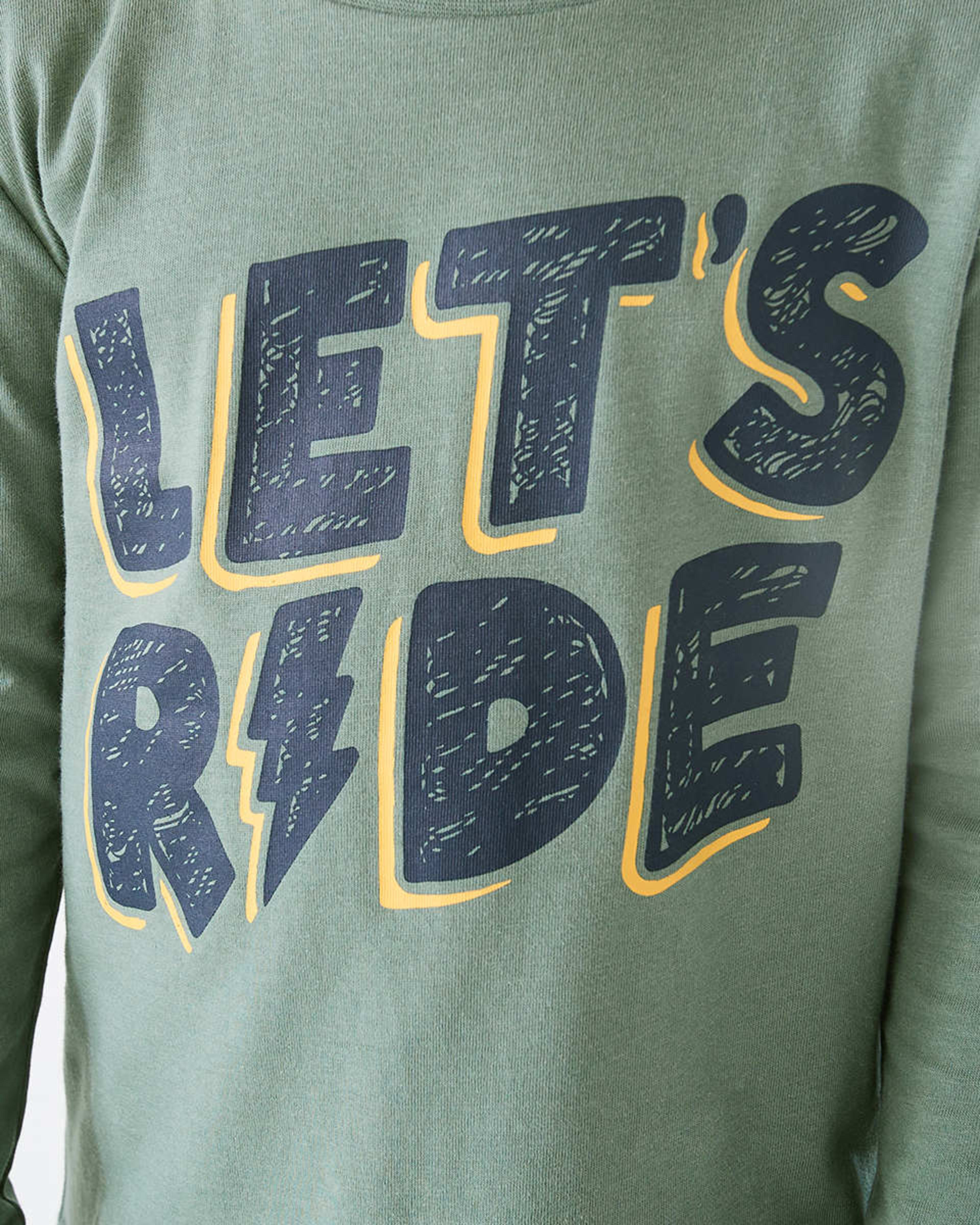 4 Long Sleeve Print T-shirt Bambo Ride, 4 of 8