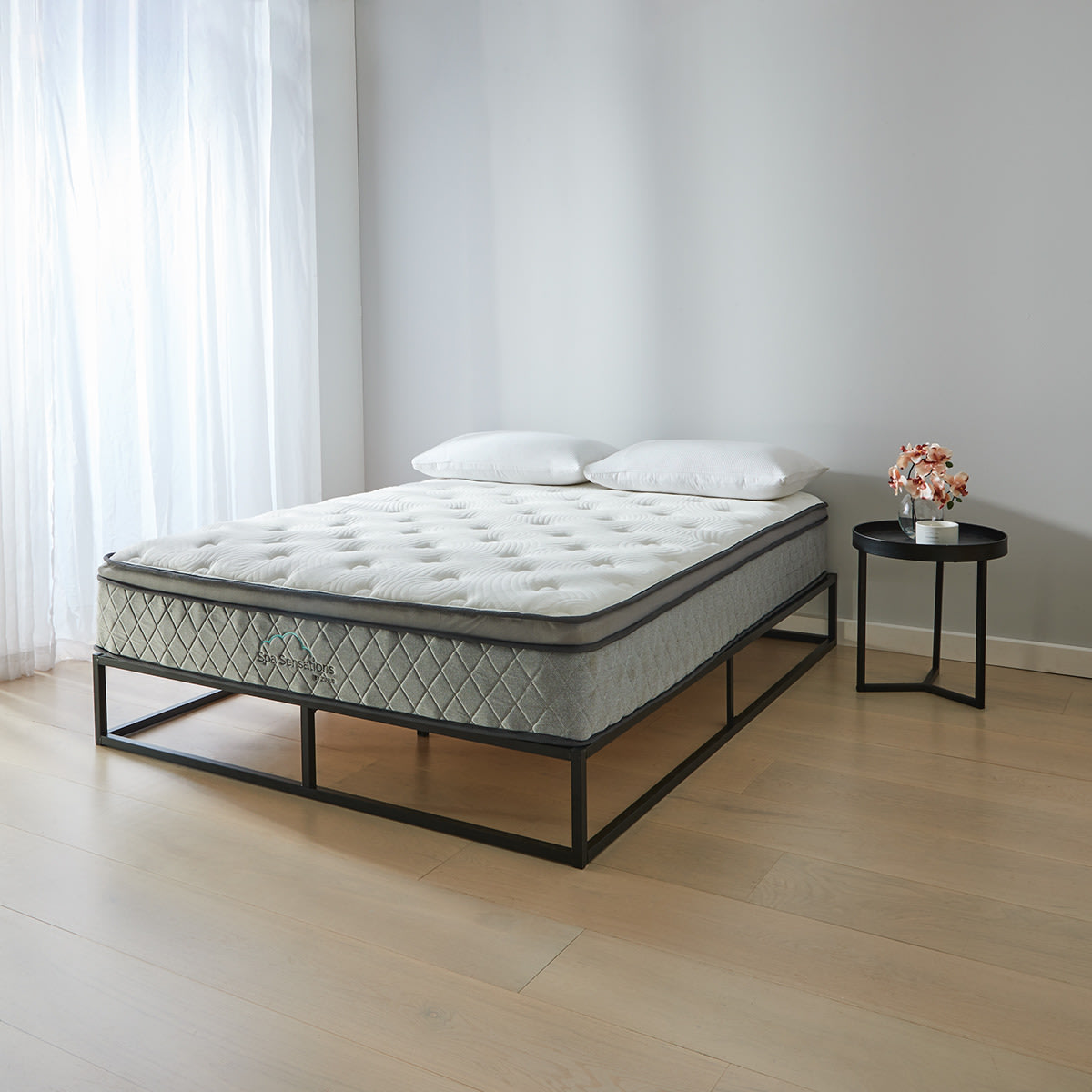 Queen Bed Euro Top Pocket Spring Mattress Kmart