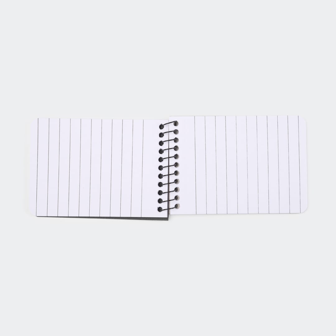 4 Pack A7 Notepad Black Kmart